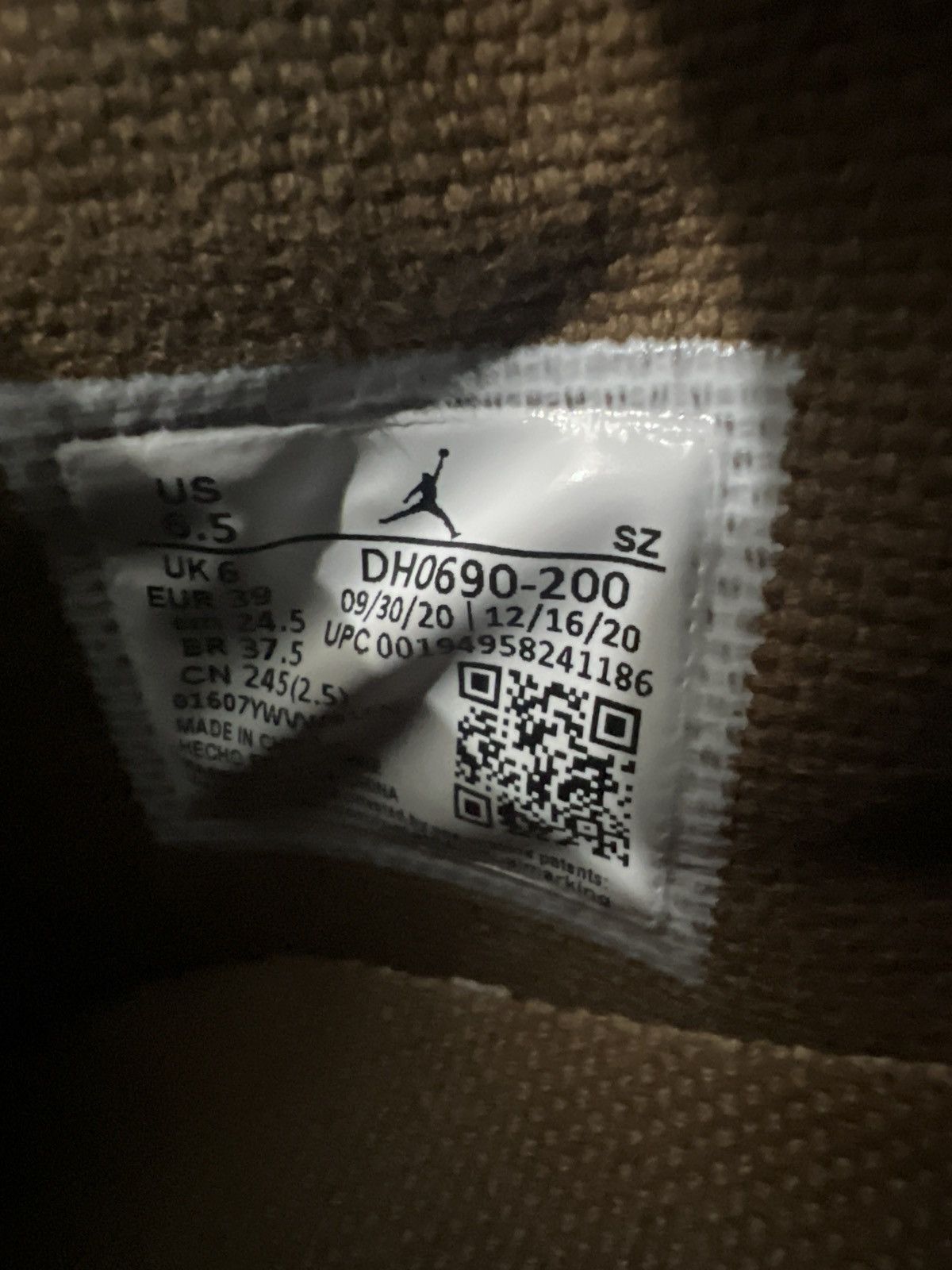 Travis Scott Travis Scott British khaki 6’s Size US 6.5 / EU 39-40 - 4 Thumbnail