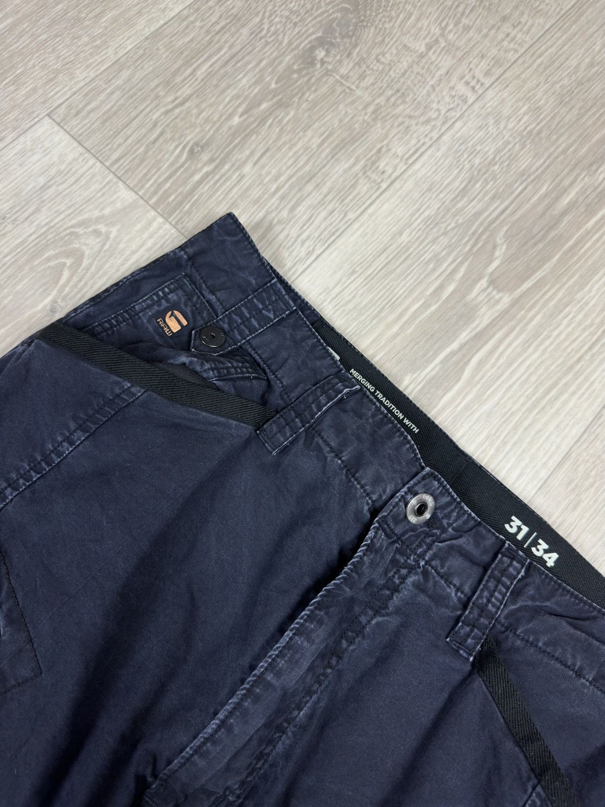 G-Star G-Star Raw Rovic Zip 3D Regular Tapered Cargo Pants Size US 31 - 6 Thumbnail