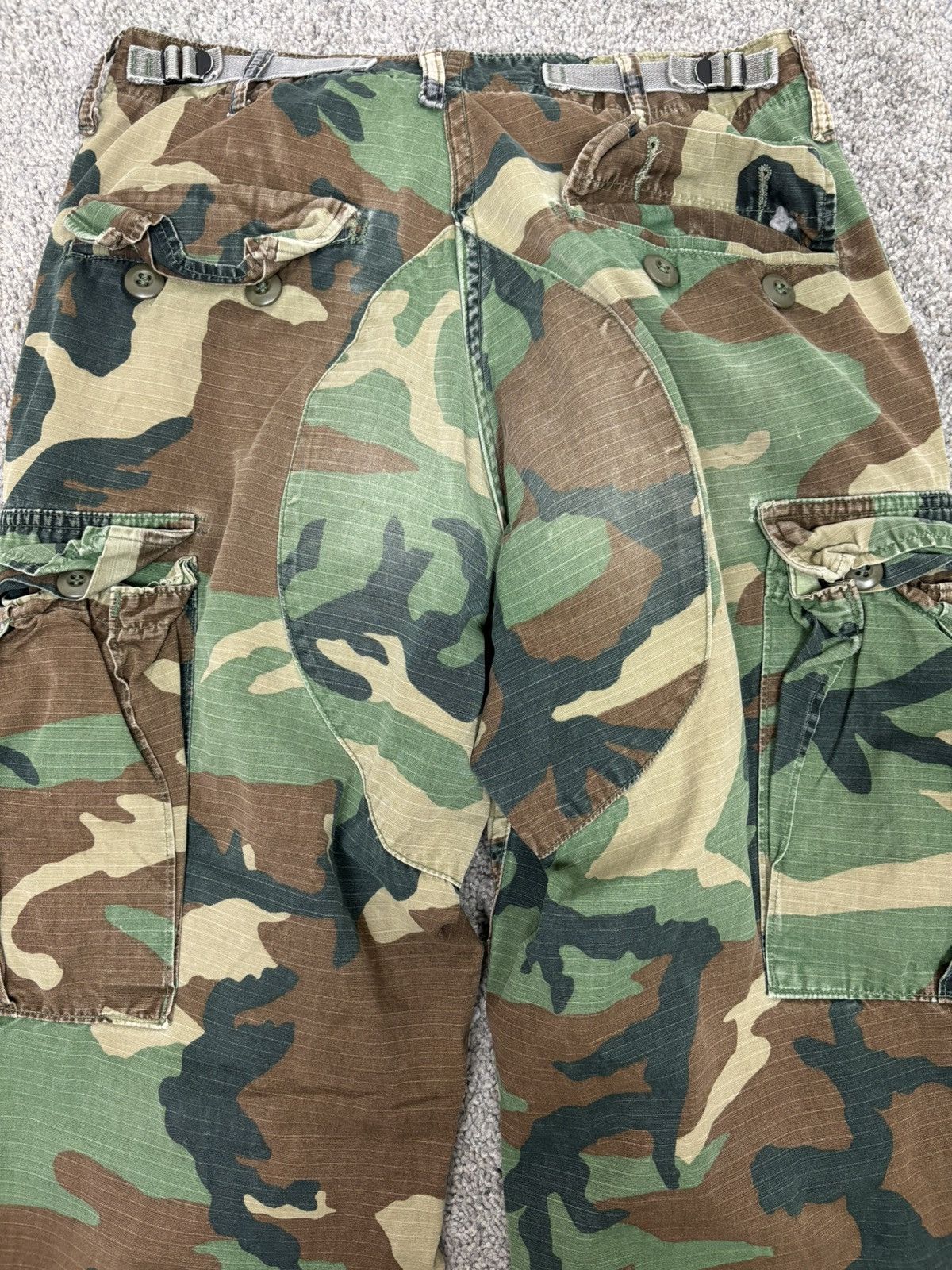 Vintage Vintage 90s army camo cargo pants Size US 28 / EU 44 - 5 Thumbnail