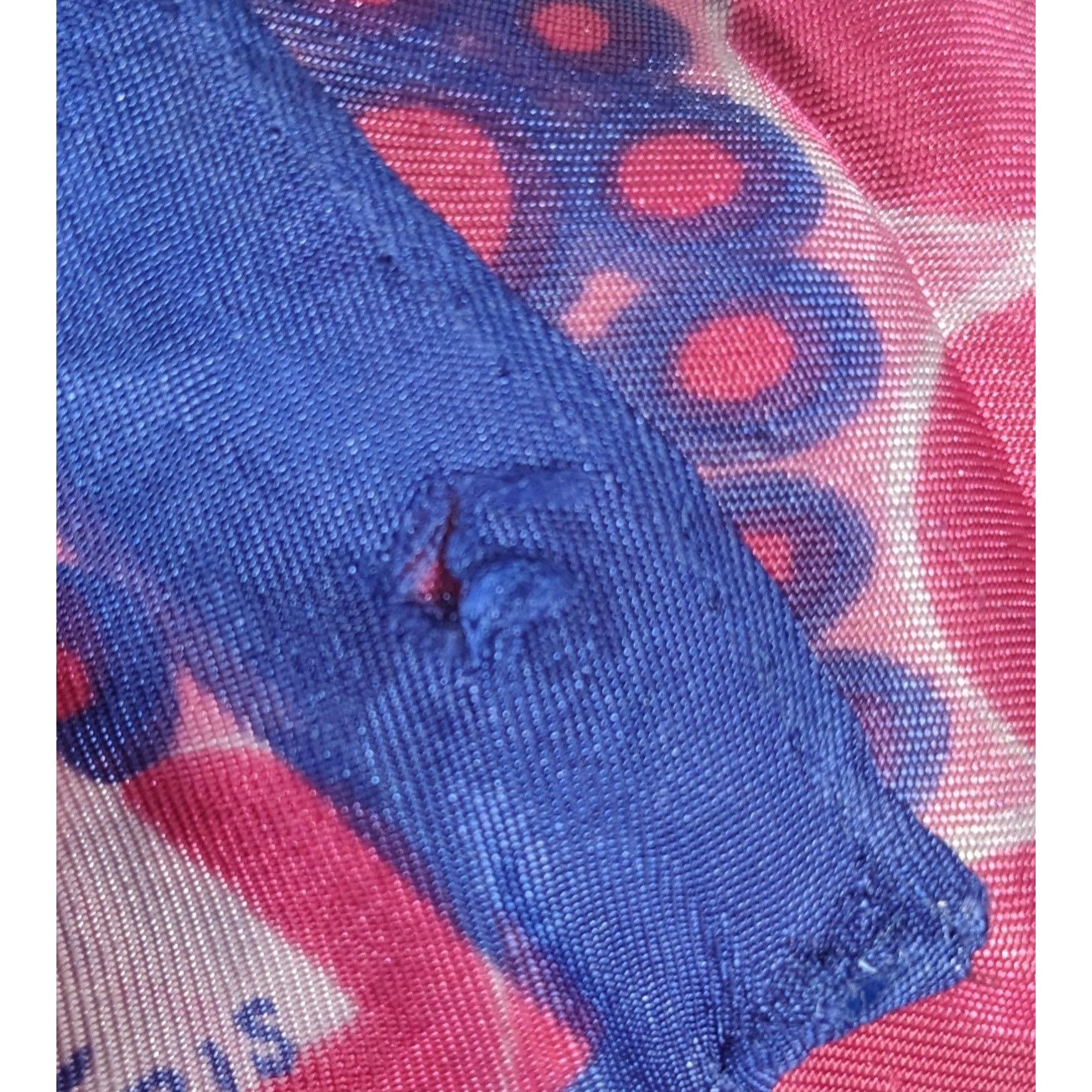 Other Vintage Cesandre Paris Pink And Purple Abstract Bubble Scarf Size ONE SIZE - 6 Thumbnail