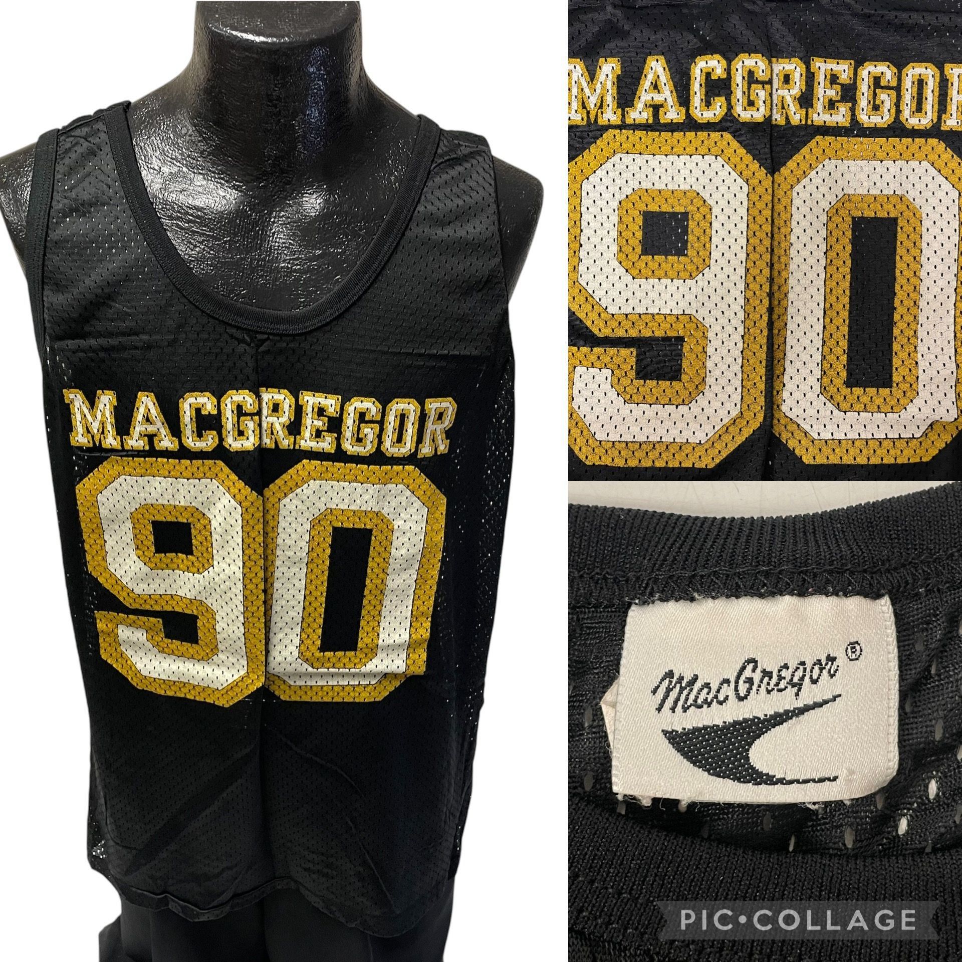 Other Vtg MacGregor Logo SPELL OUT Nylon Mesh #90 Athletic Jersey Size US L / EU 52-54 / 3 - 1 Thumbnail