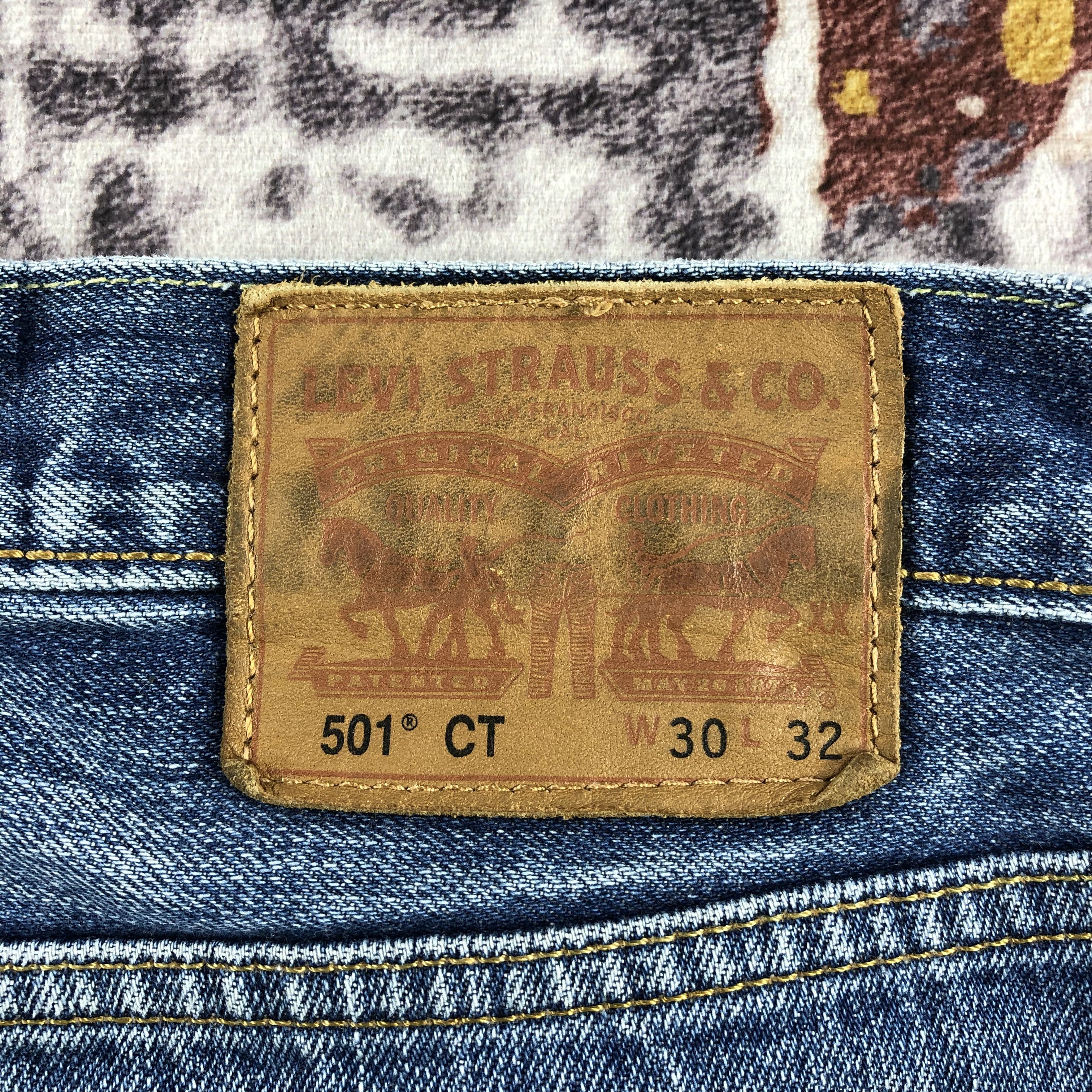 Levi's Vintage Blue Wash Levis 501 Jeans-JM2767 Size US 31 - 7 Thumbnail