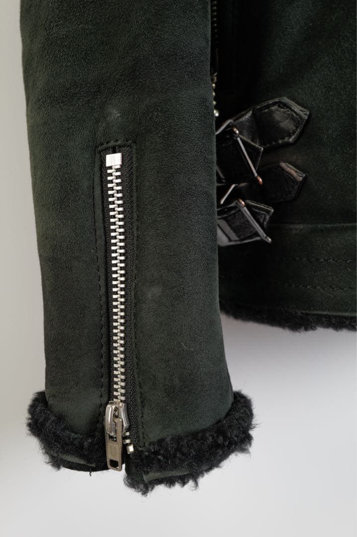 Undercover Undercover Black Suede Shearling Leather Jacket Size US M / EU 48-50 / 2 - 7 Thumbnail