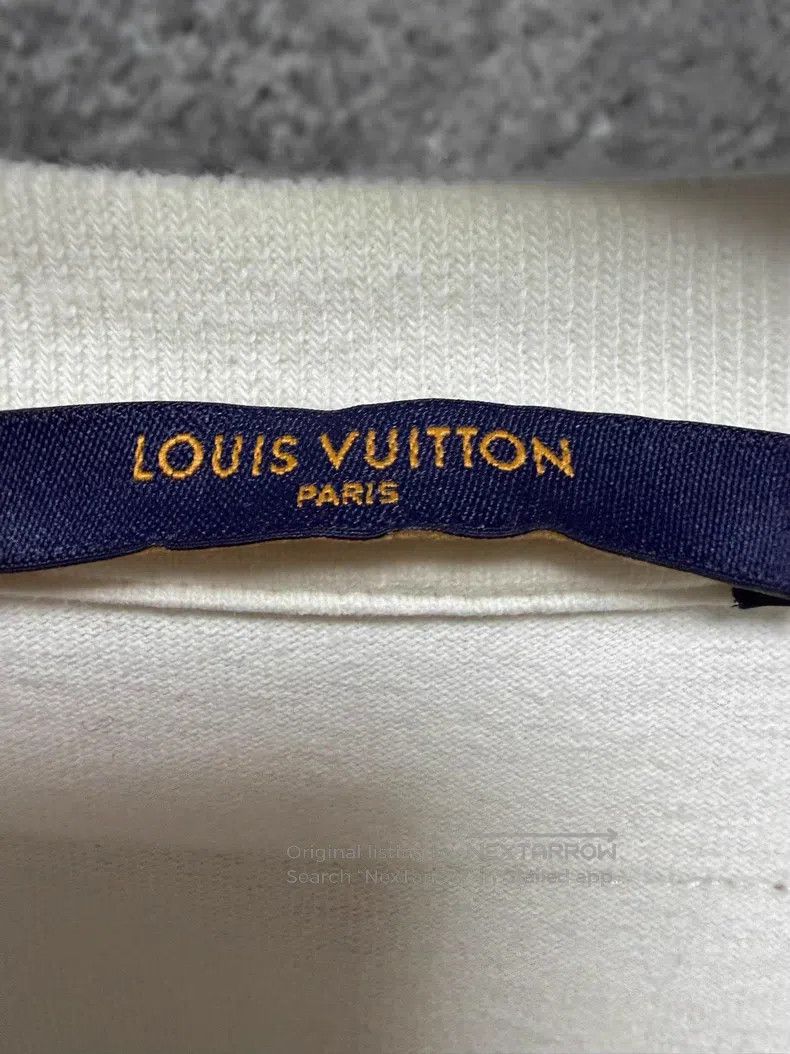 Louis Vuitton Louis Vuitton Floral Short Sleeve T-Shirt Size US L / EU 52-54 / 3 - 3 Thumbnail