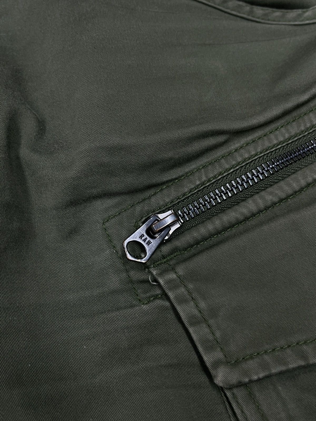 G-Star Mens G Star Raw Rovic Zip 3D Cargo Pants Multipocket Y2K Size US 35 - 14 Thumbnail