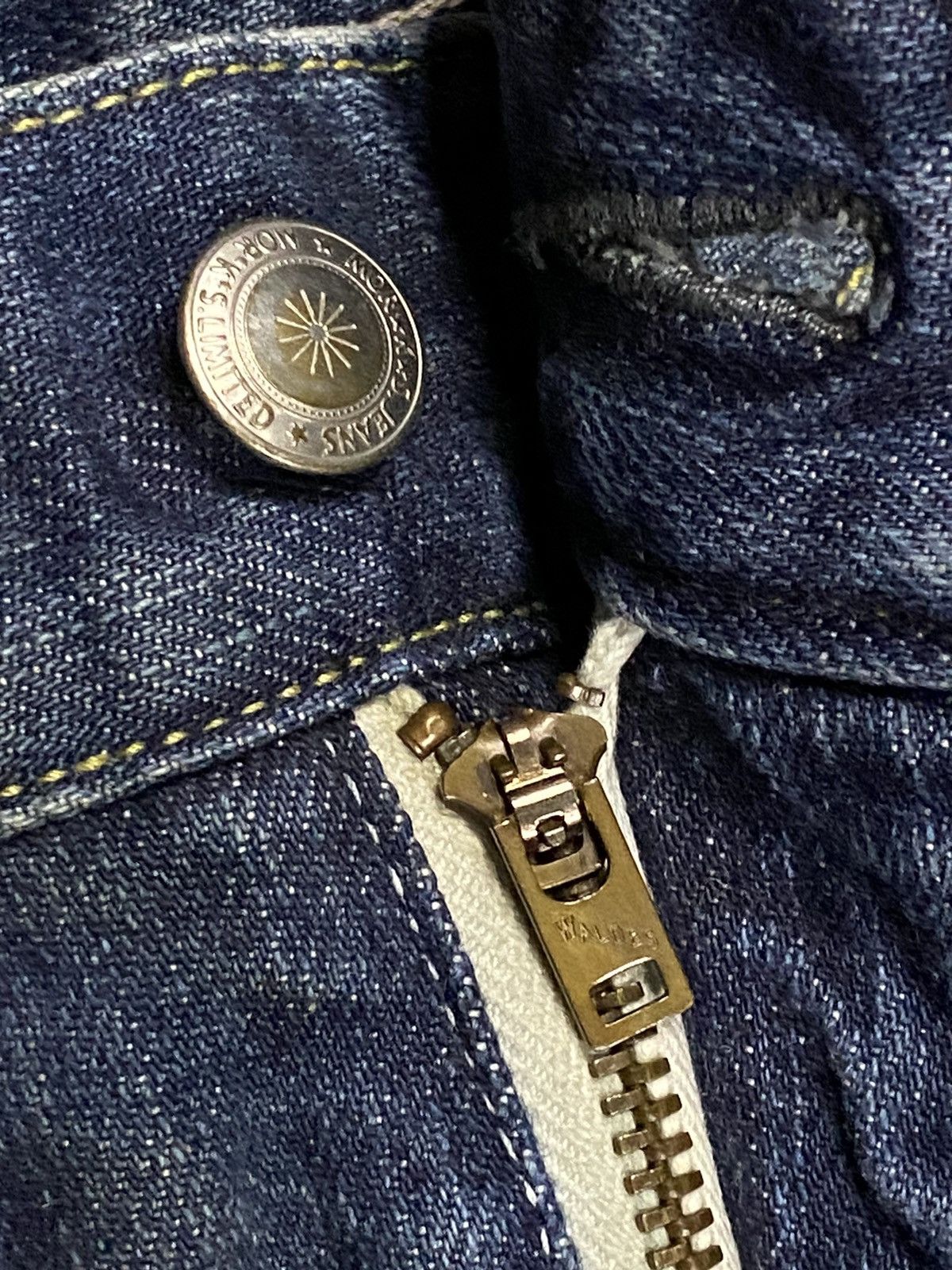 FranCisT MOR.K.S RARE! Francist Mor.k.s selvedge disteressed denim Size US 30 / EU 46 - 6 Thumbnail