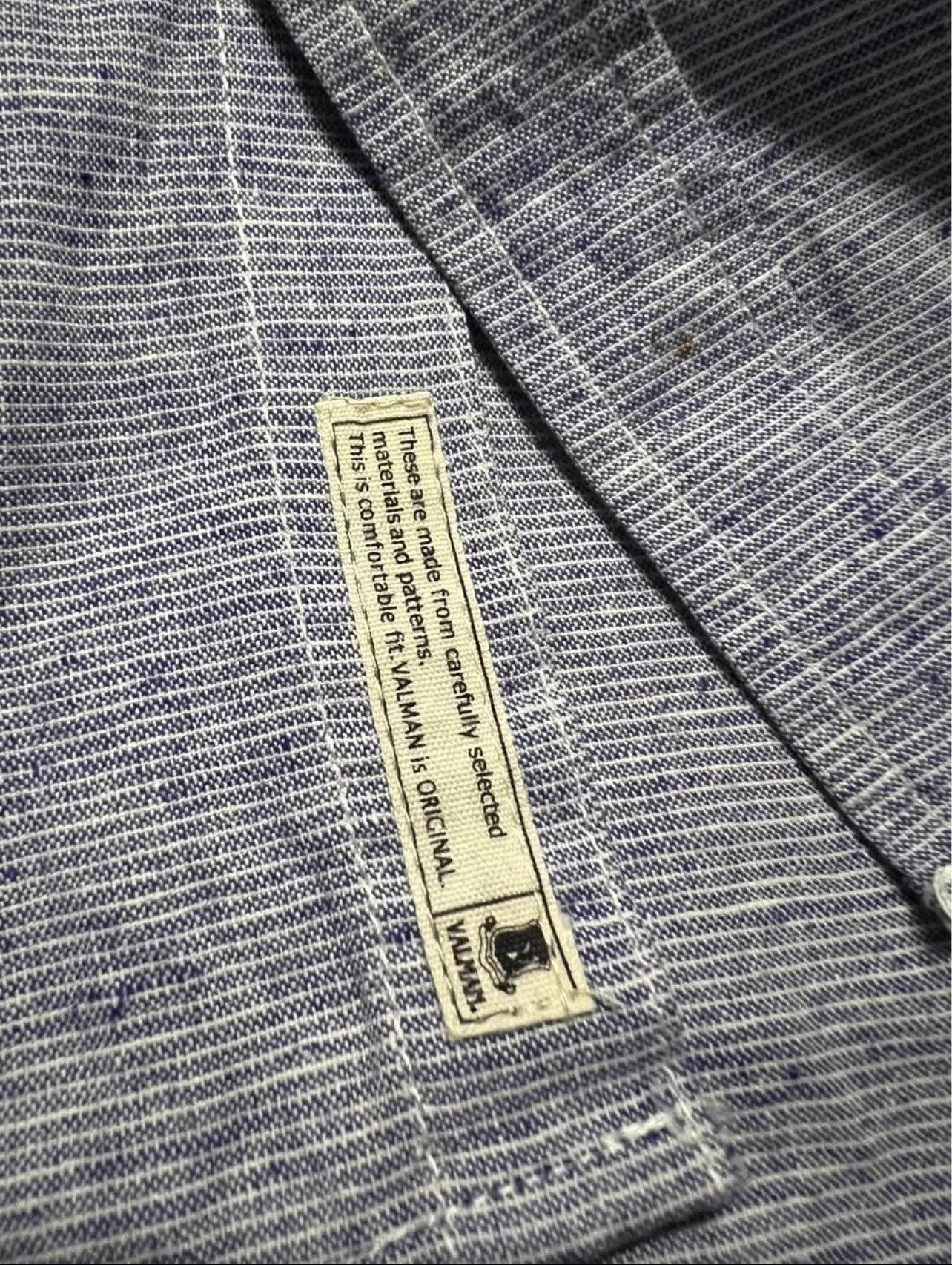 Japanese Brand Valman Men’s Short Sleeve Shirts Size US M / EU 48-50 / 2 - 6 Thumbnail