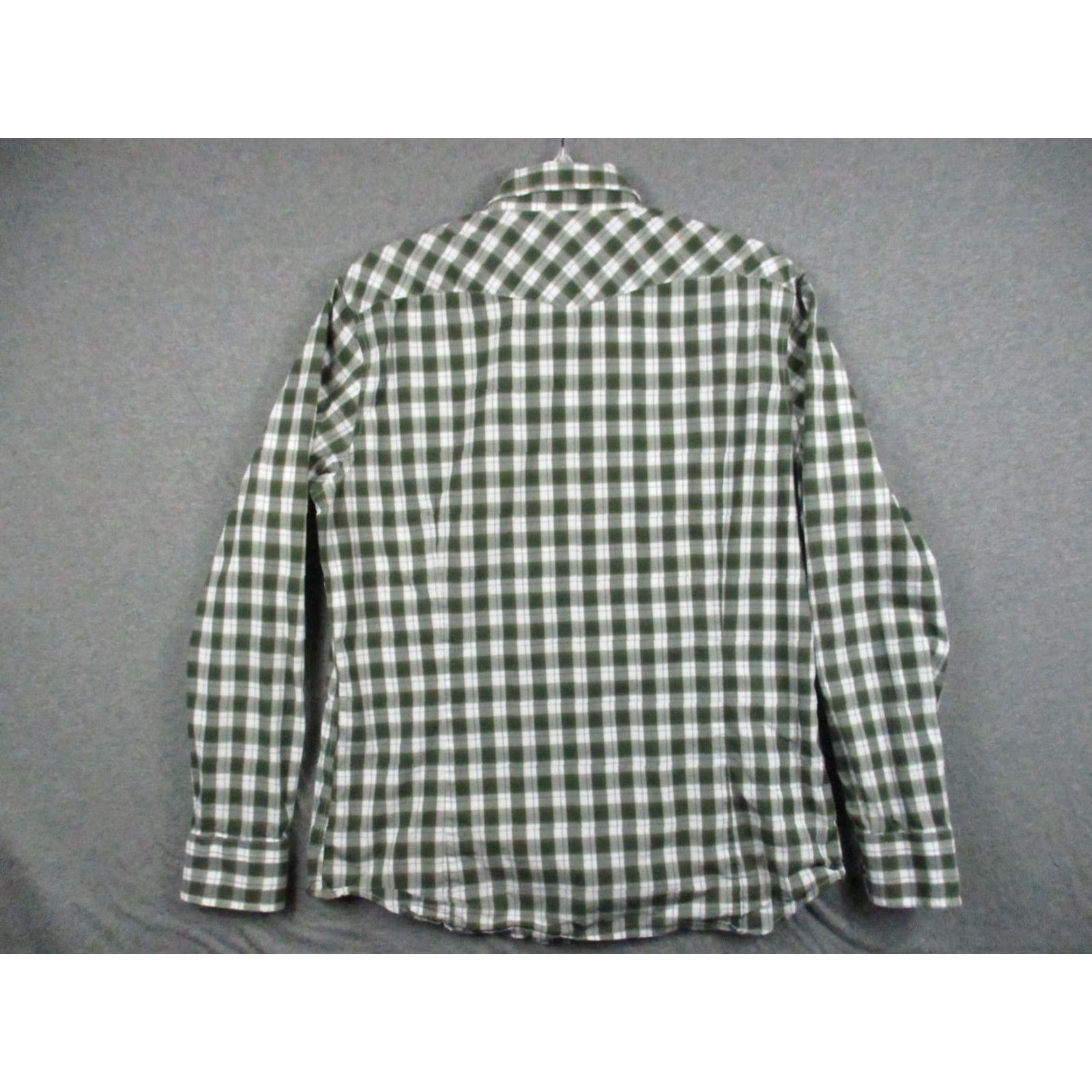 Banana Republic VINTAGE Banana Republic Shirt? No, Banana Republic Shirt Large Men Slim Fit Button Green Plaid Long Sleeve Size US L / EU 52-54 / 3 - 5 Thumbnail