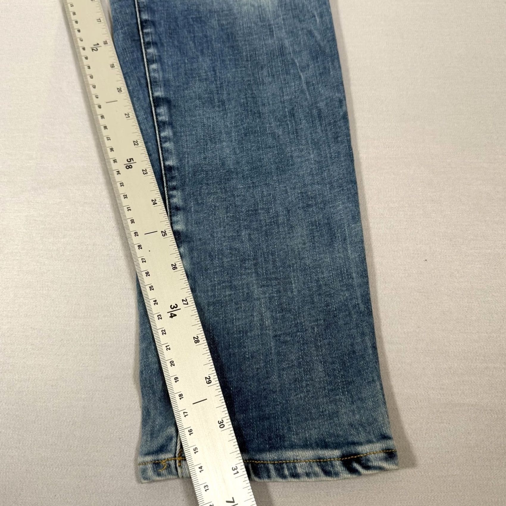 G-Star G-Star Jeans Mens 33x32 Blue D-Staq 3D Slim Denim Pants Skinny Stretch Casual Tapered 3D Size US 33 - 5 Thumbnail