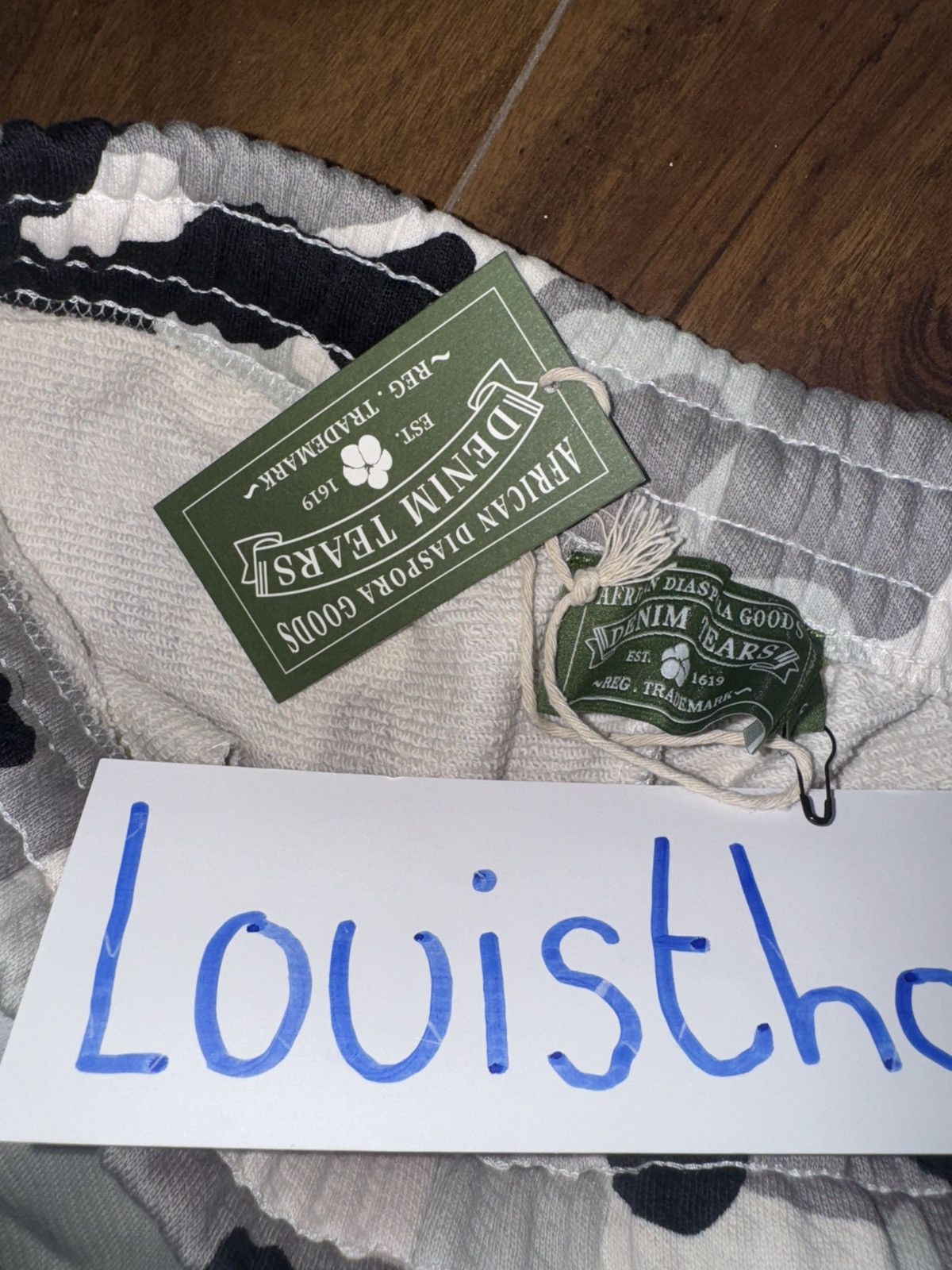 DENIM TEARS Denim Tears The Cotton Wreath Sweatpant Size US 32 / EU 48 - 4 Thumbnail