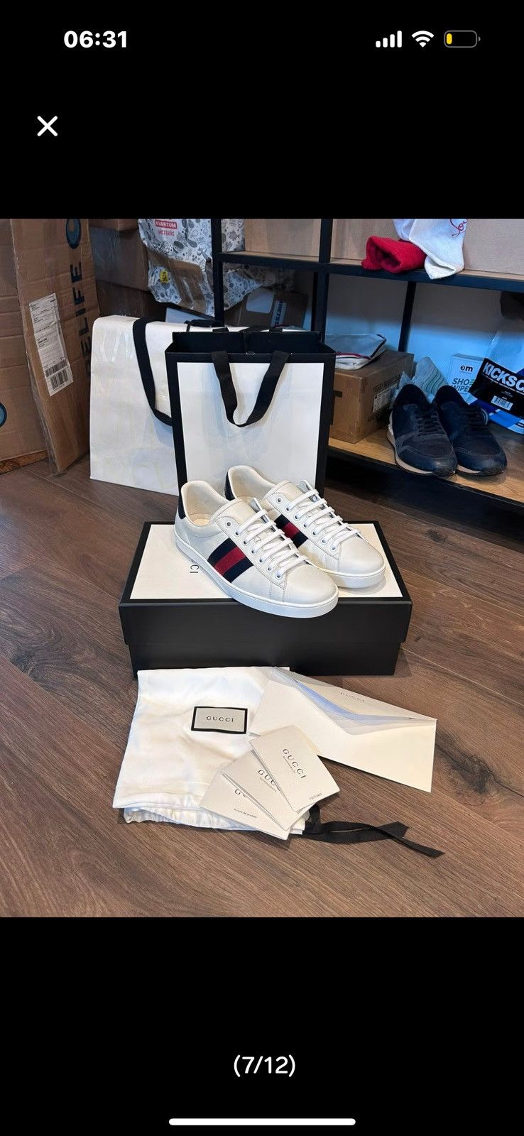 Gucci Gucci ace Size US 8.5 / EU 41-42 - 1 Thumbnail