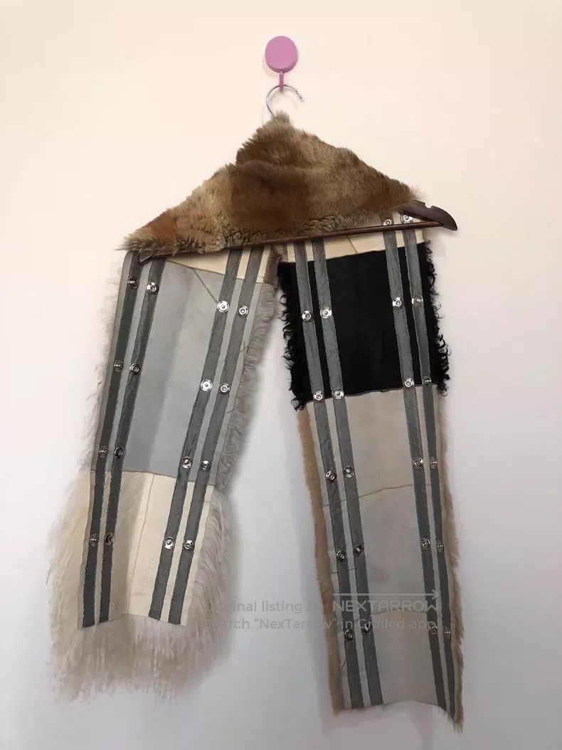 Takahiromiyashita The Soloist. Takahiromiyashita The Soloist. Fur collar scarf Size ONE SIZE - 8 Thumbnail