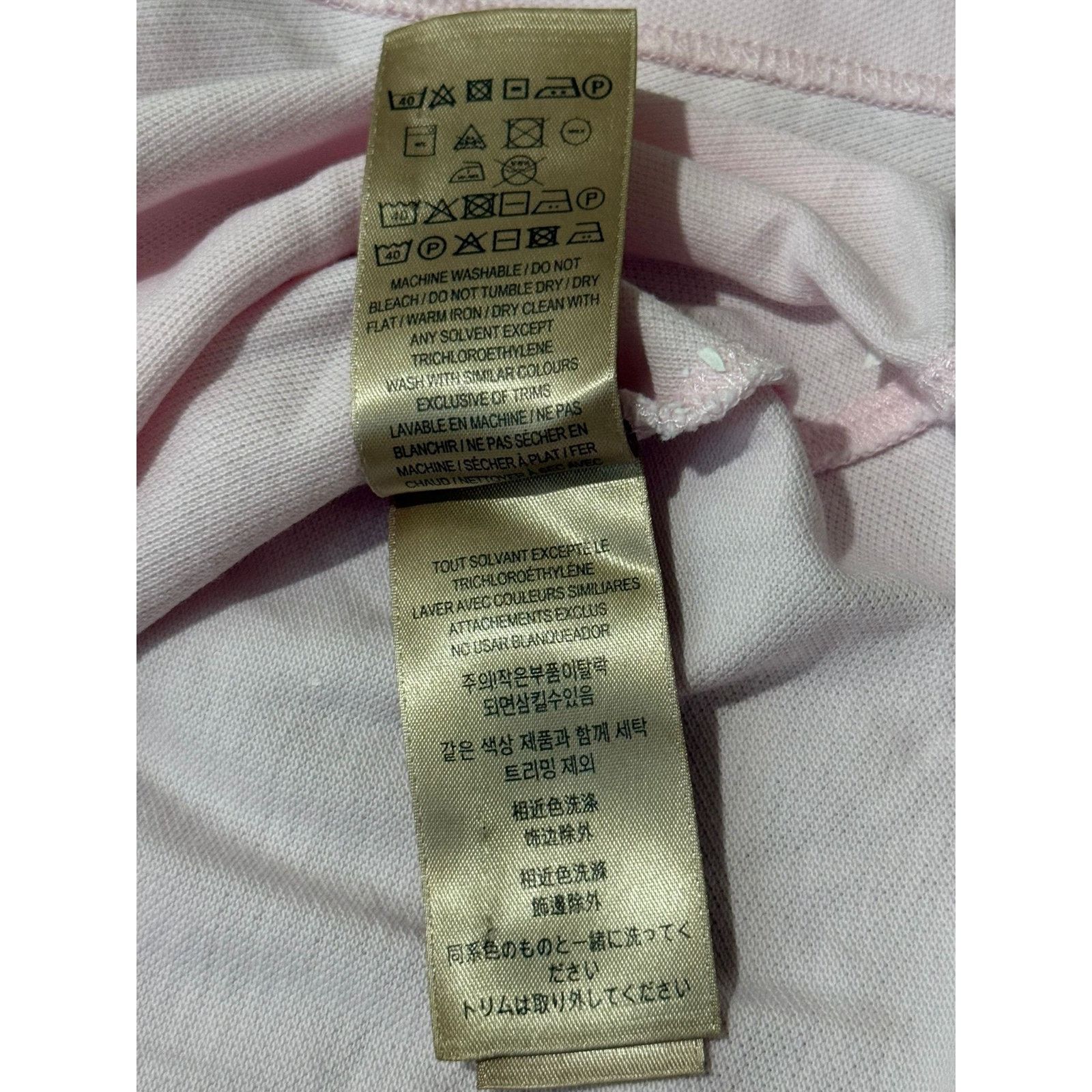 Burberry Burberry London England Pink Polo Shirt Mens Size M Slim Fit Size US M / EU 48-50 / 2 - 2 Thumbnail