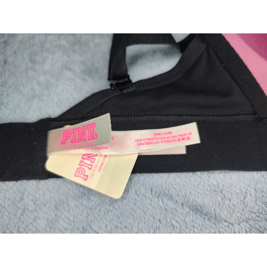 Victoria's Secret PINK VICTORIA'S SECRET Wear Everywhere Lightly Lined 34D Size ONE SIZE - 7 Thumbnail