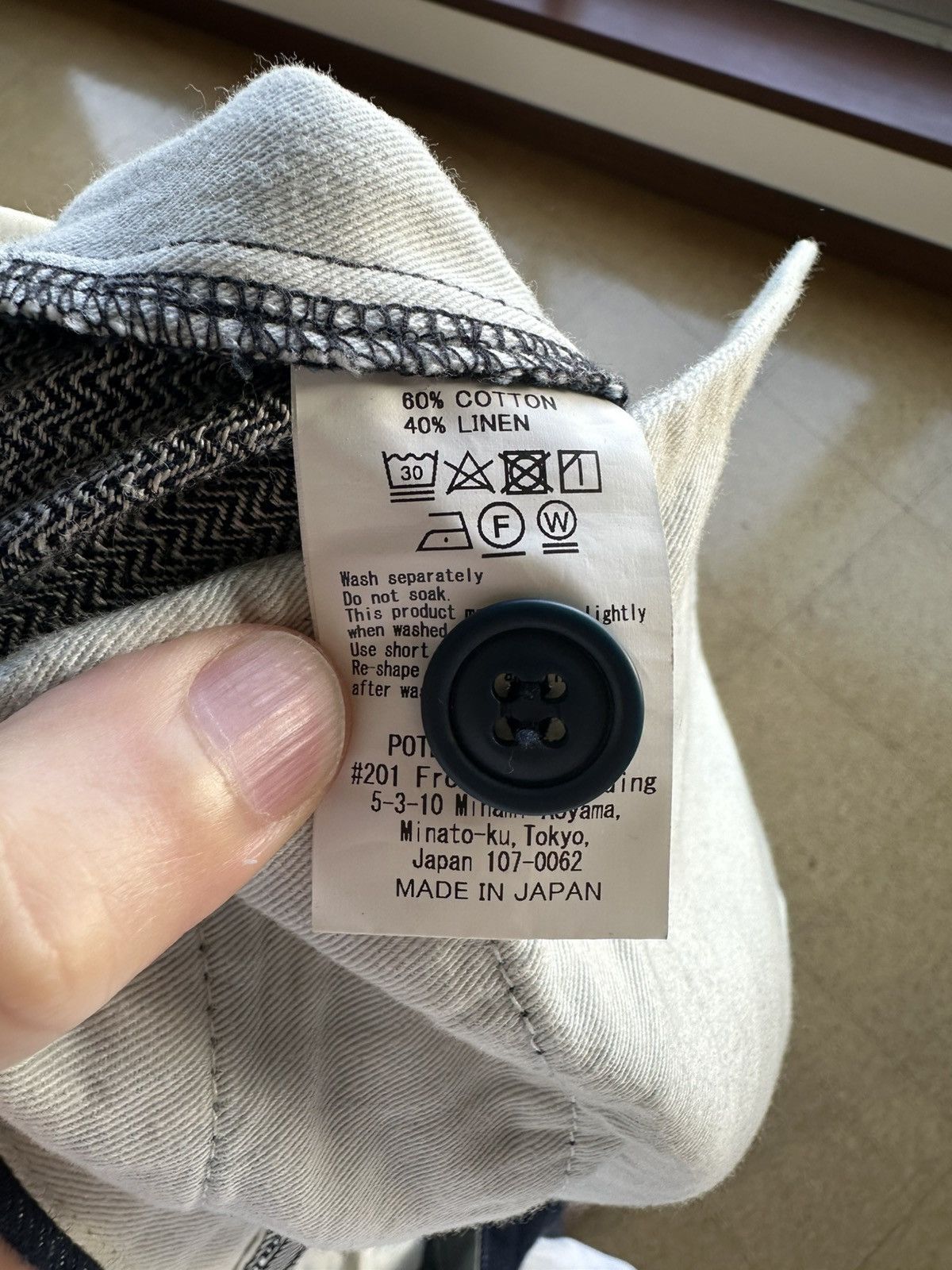 Cav Empt cav empt herringbone trousers medium 33-34 Size US 33 - 6 Thumbnail