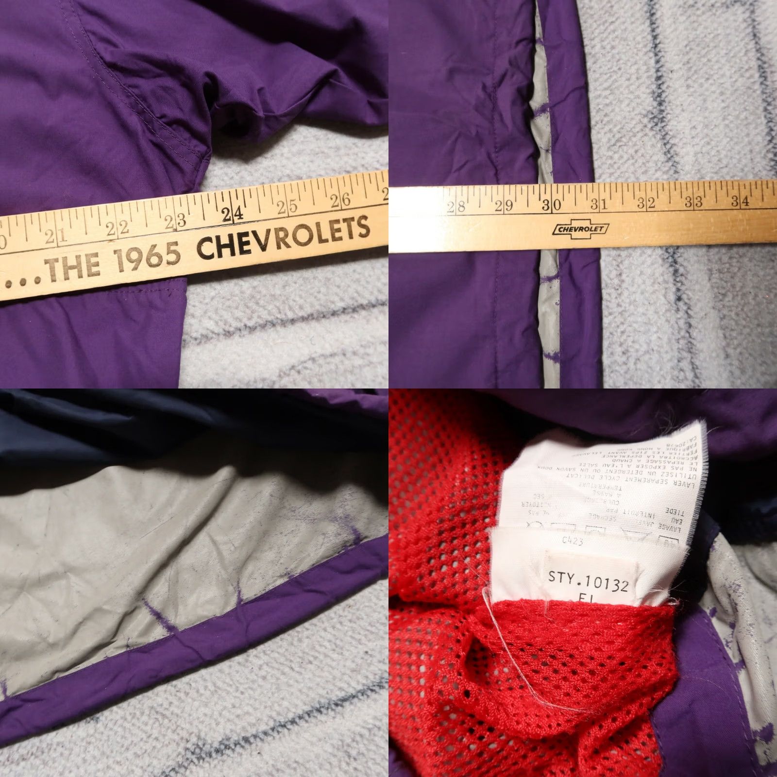 Patagonia Vintage Patagonia Pullover Parka Jacket Mens Small Purple 90s STY 10132 FL Size US S / EU 44-46 / 1 - 8 Thumbnail