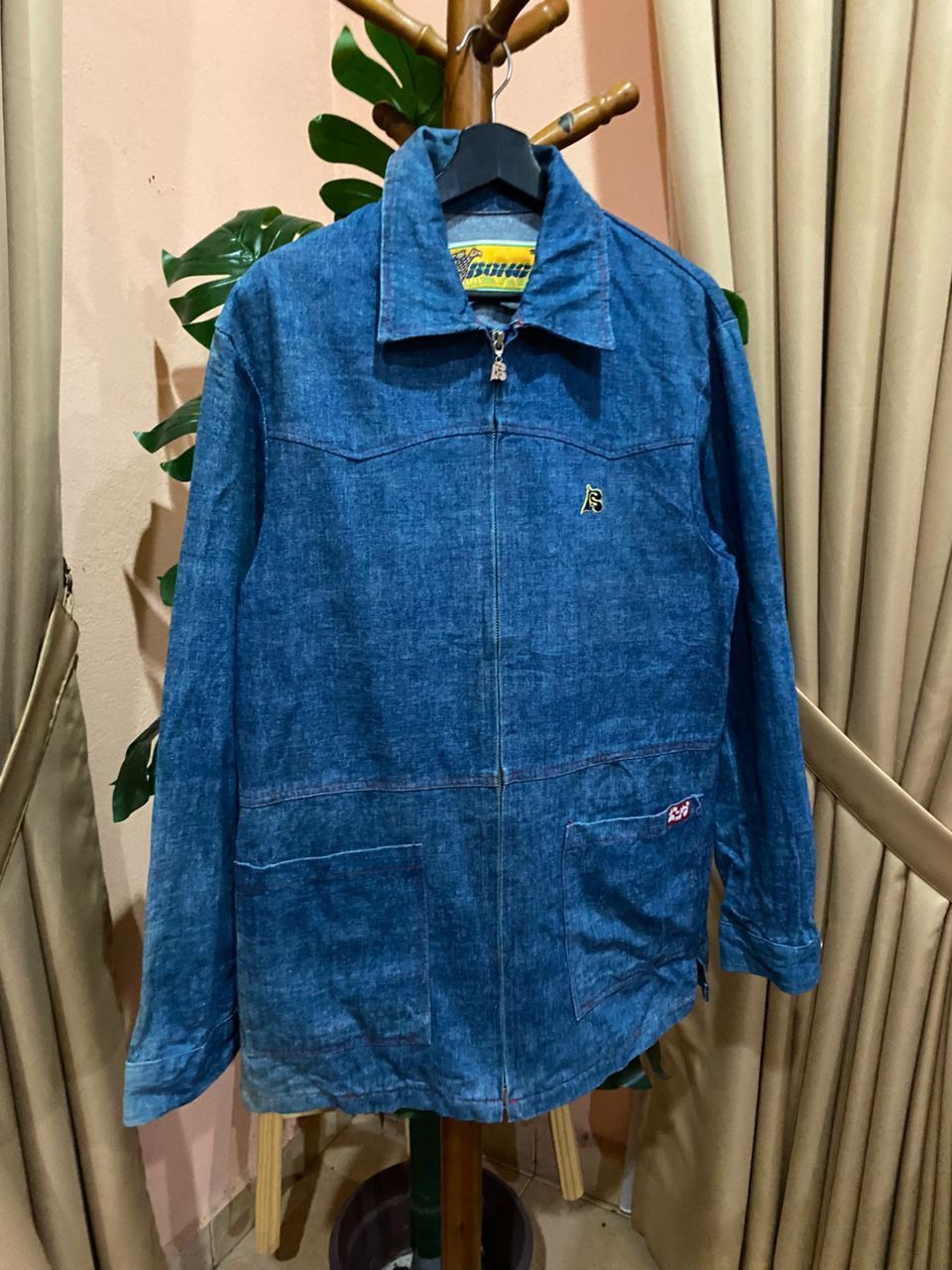 Other Vintage Bong Denim Workwear Jacket: Japan (1950s Inspired) Size US M / EU 48-50 / 2 - 5 Thumbnail
