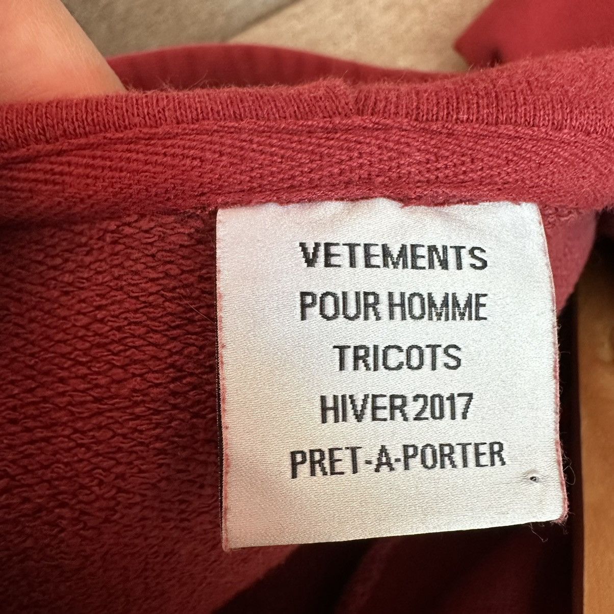 Vetements Vetements May The Bridges I Burn Light The Way Hoodie AW16 Size US L / EU 52-54 / 3 - 3 Thumbnail