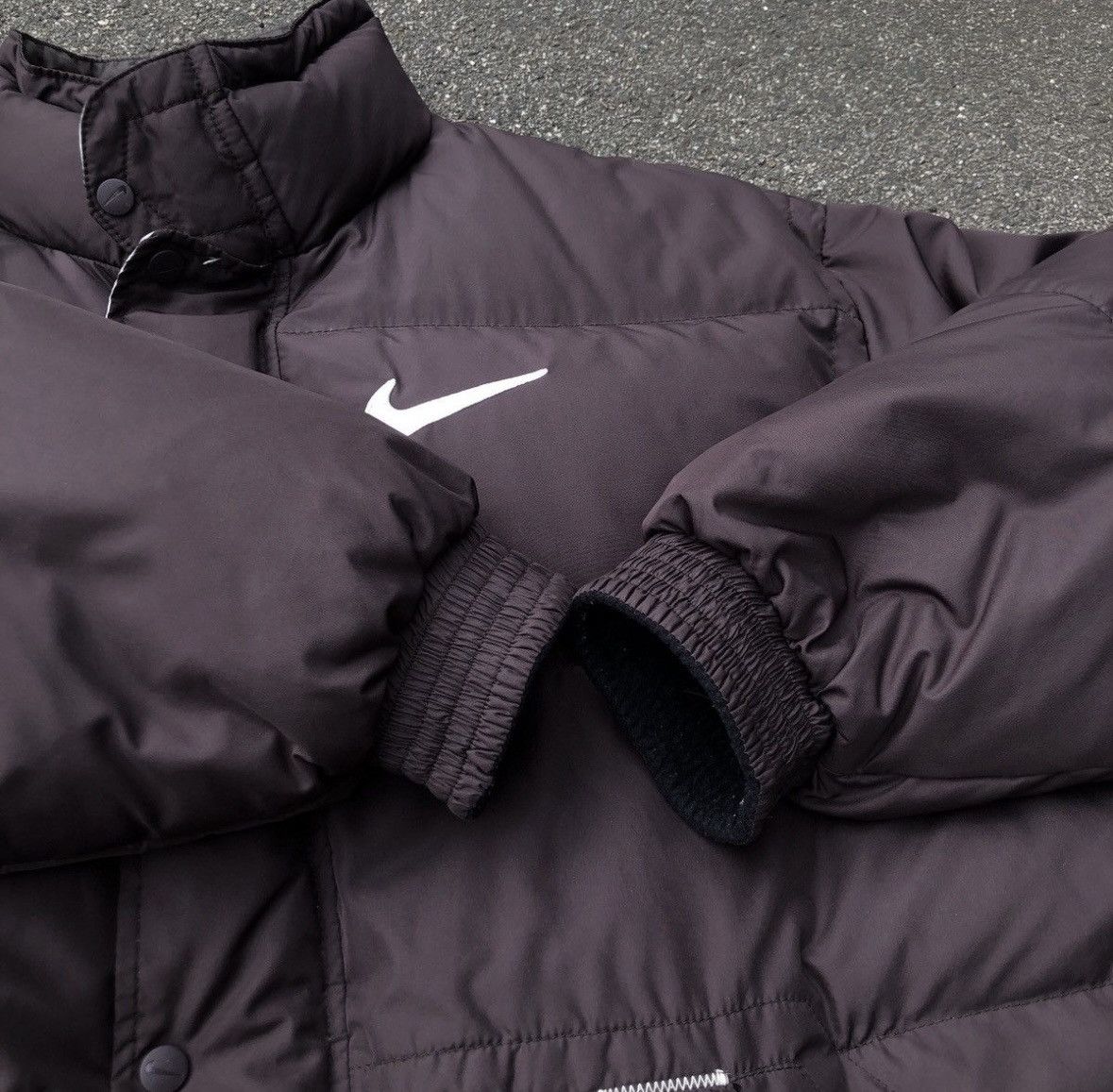 Nike Vintage Nike Puffer Big Swoosh Size US L / EU 52-54 / 3 - 6 Thumbnail