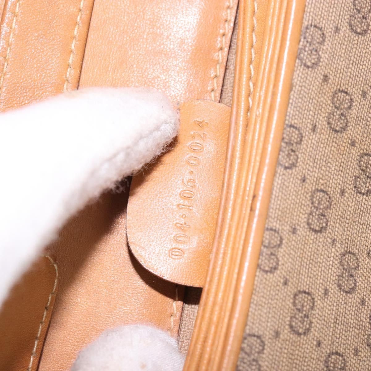Gucci GUCCI Micro GG Supreme Shoulder Bag Pvc Beige Gold 004 106 Size ONE SIZE - 23 Thumbnail