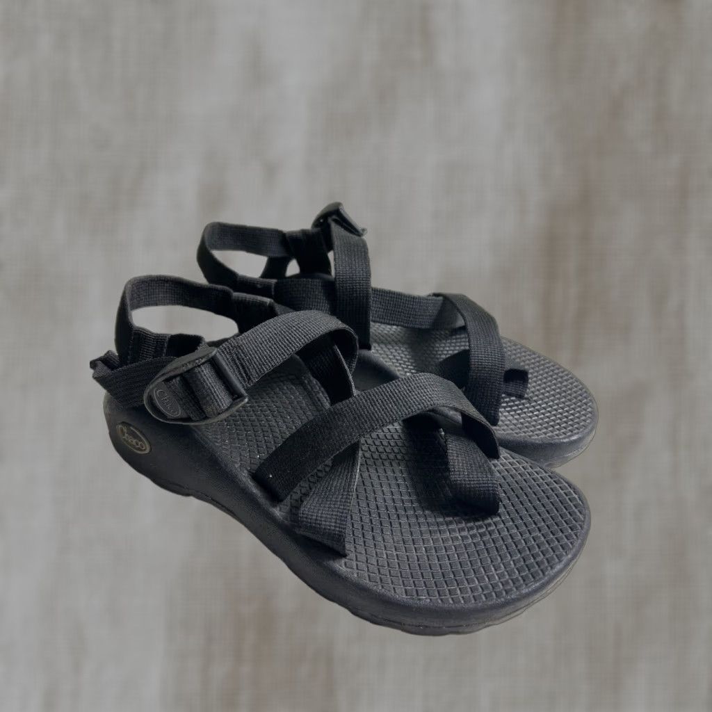 Chaco Chaco ZCloud 2 Sandal Women Solid Black Toe Loop Size 6 Sandal Womens Black ZCloud 2 Size US 6 / IT 36 - 1 Thumbnail