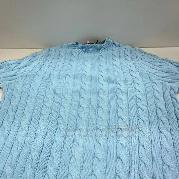 Polo Ralph Lauren Polo Ralph Lauren SS25 Men's Blue Cable Knit Sweater. Size US XL / EU 56 / 4 - 5 Thumbnail