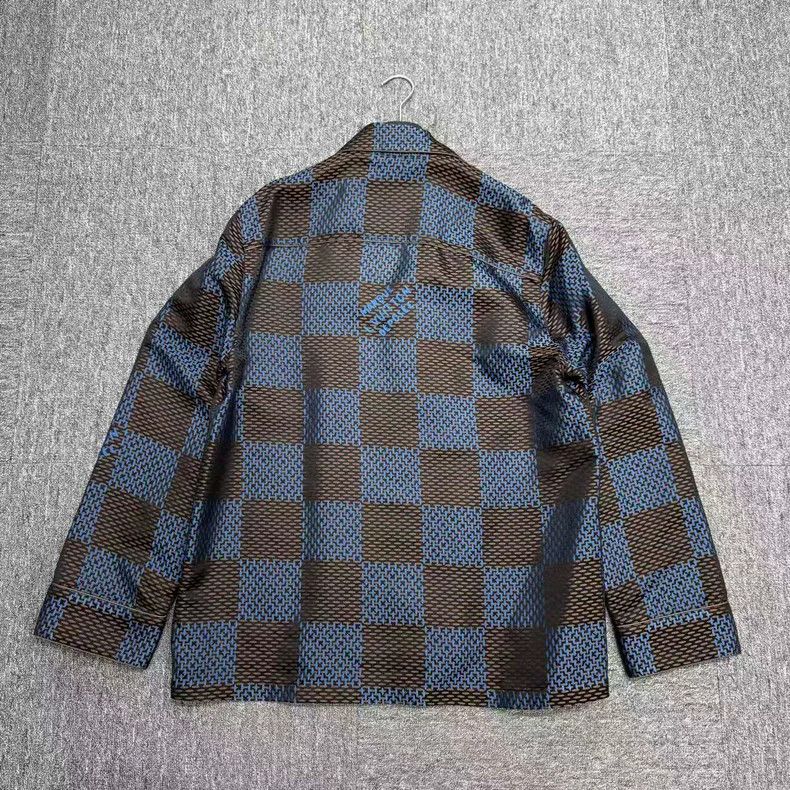 Louis Vuitton Louis Vuitton Fei Dong Chessboard Gesang Silk Jacket 2501-N Size US M / EU 48-50 / 2 - 2 Thumbnail