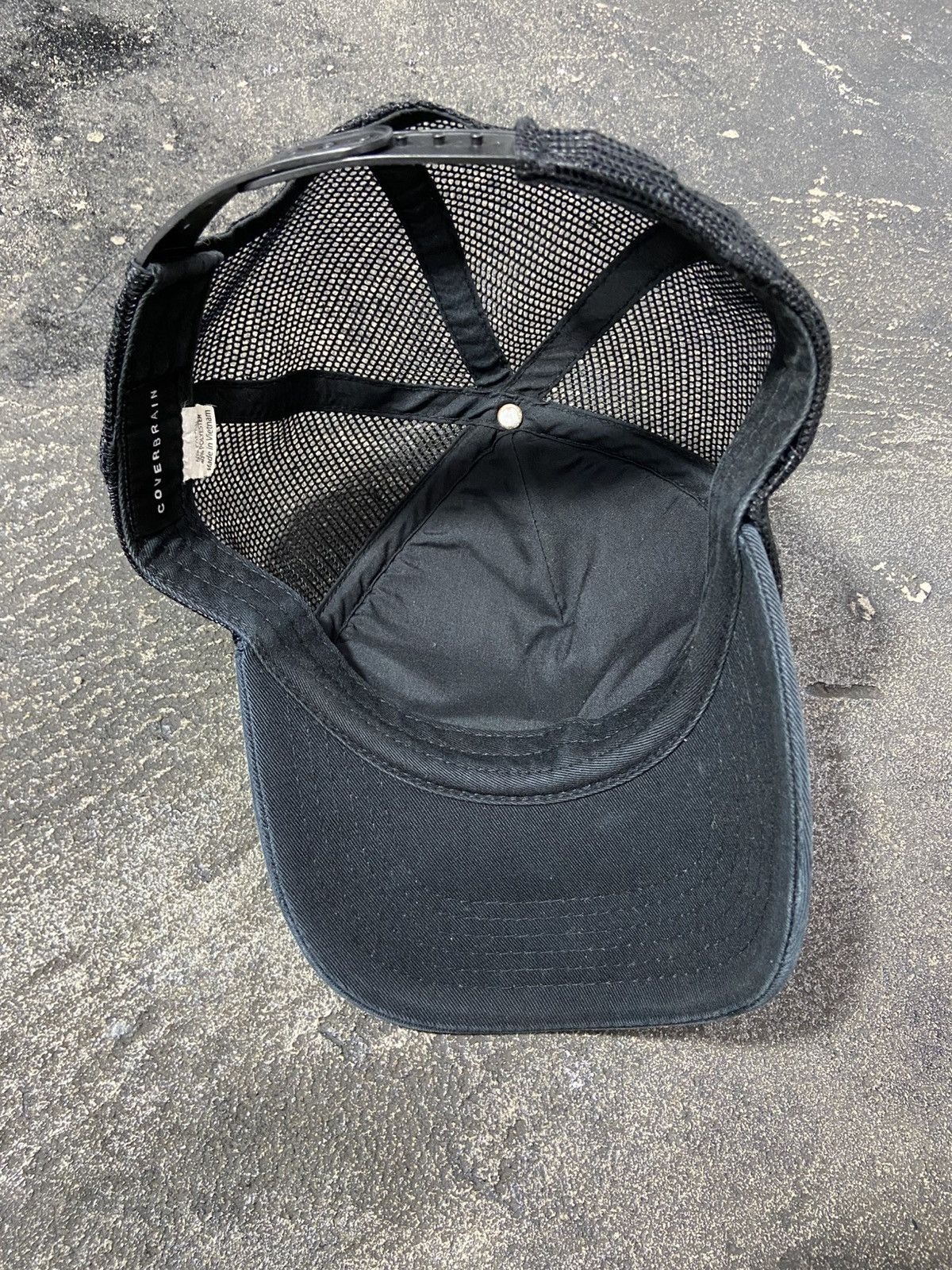 Yohji Yamamoto Yohji Yamamoto Trucker Cap Sun faded Black Size ONE SIZE - 8 Thumbnail
