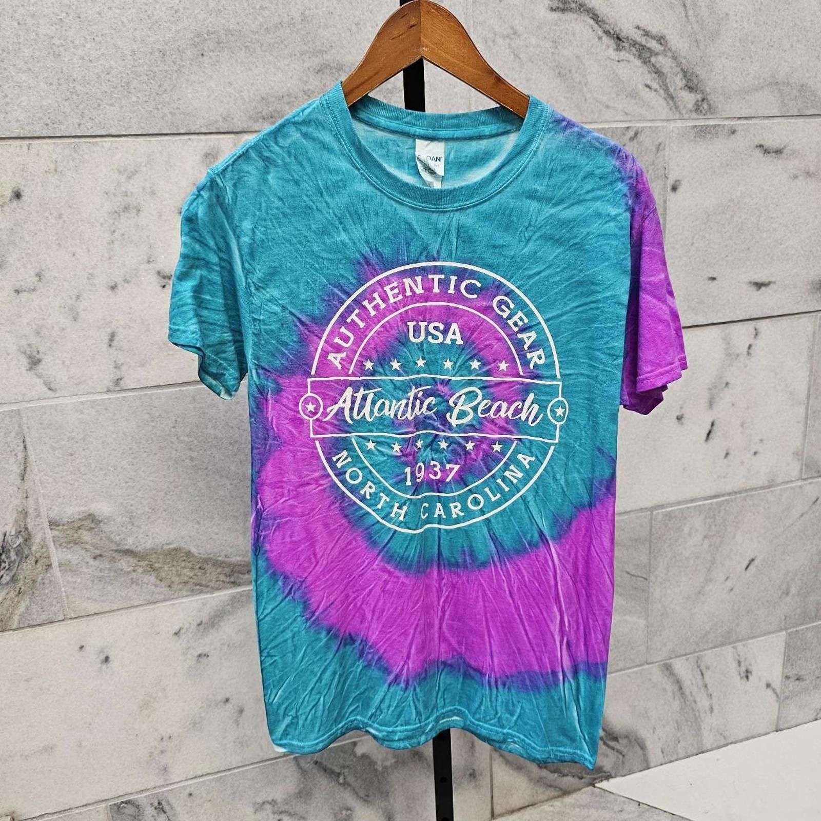 Other Atlantic Beach NC Purple and Blue Tie-Dye T-shirt Size US S / EU 44-46 / 1 - 1 Thumbnail