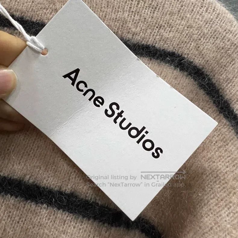 Acne Studios Acne Studios Mohair Striped Knit Sweater Size US XXS / EU 40 - 5 Thumbnail