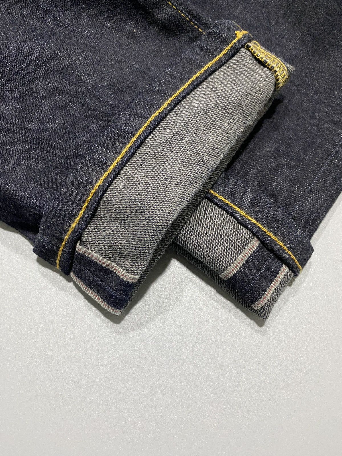 Naked & Famous Super Guy Deep Indigo Stretch Selvedge Jeans Size US 34 / EU 50 - 7 Thumbnail