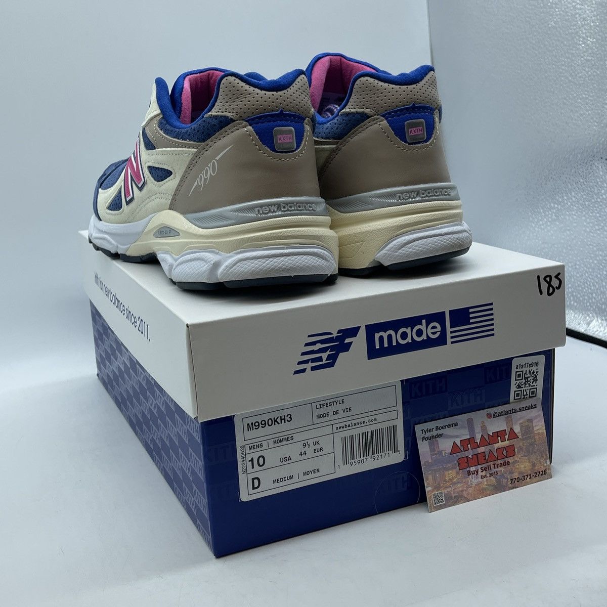 New Balance Kith x 990v3 Daytona Size US 10 / EU 43 - 4 Thumbnail