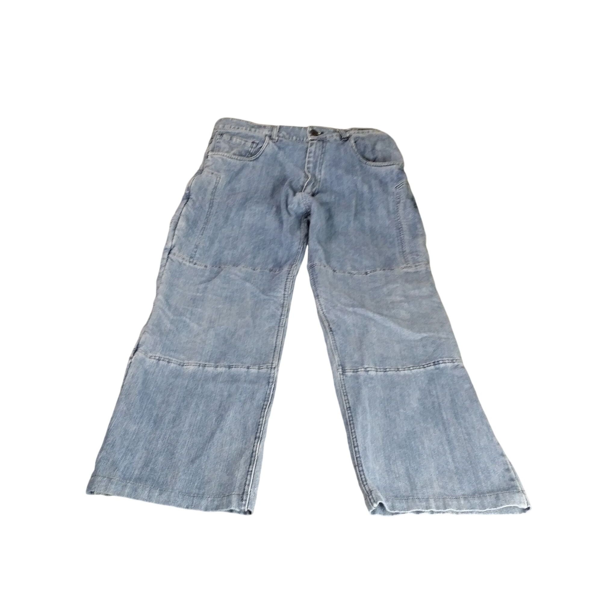Other Sliders Motorcycle Kevlar Jeans Men Sz 36X34 Double Knee Blu Size US 36 / EU 52 - 1 Thumbnail