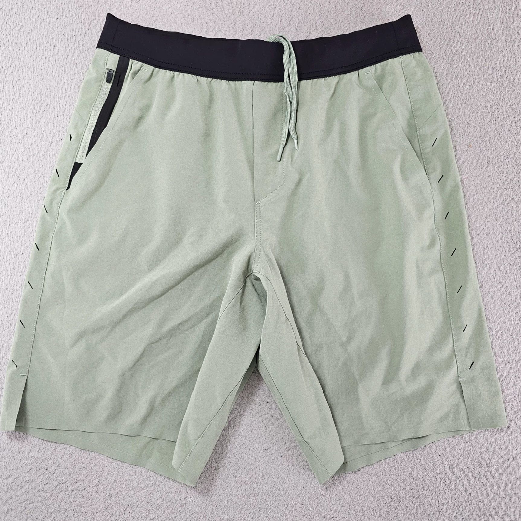 Ten Thousand Ten Thousand Interval Short Mens M Green 9in Athletic Training Gym Running Size US 31 - 2 Thumbnail