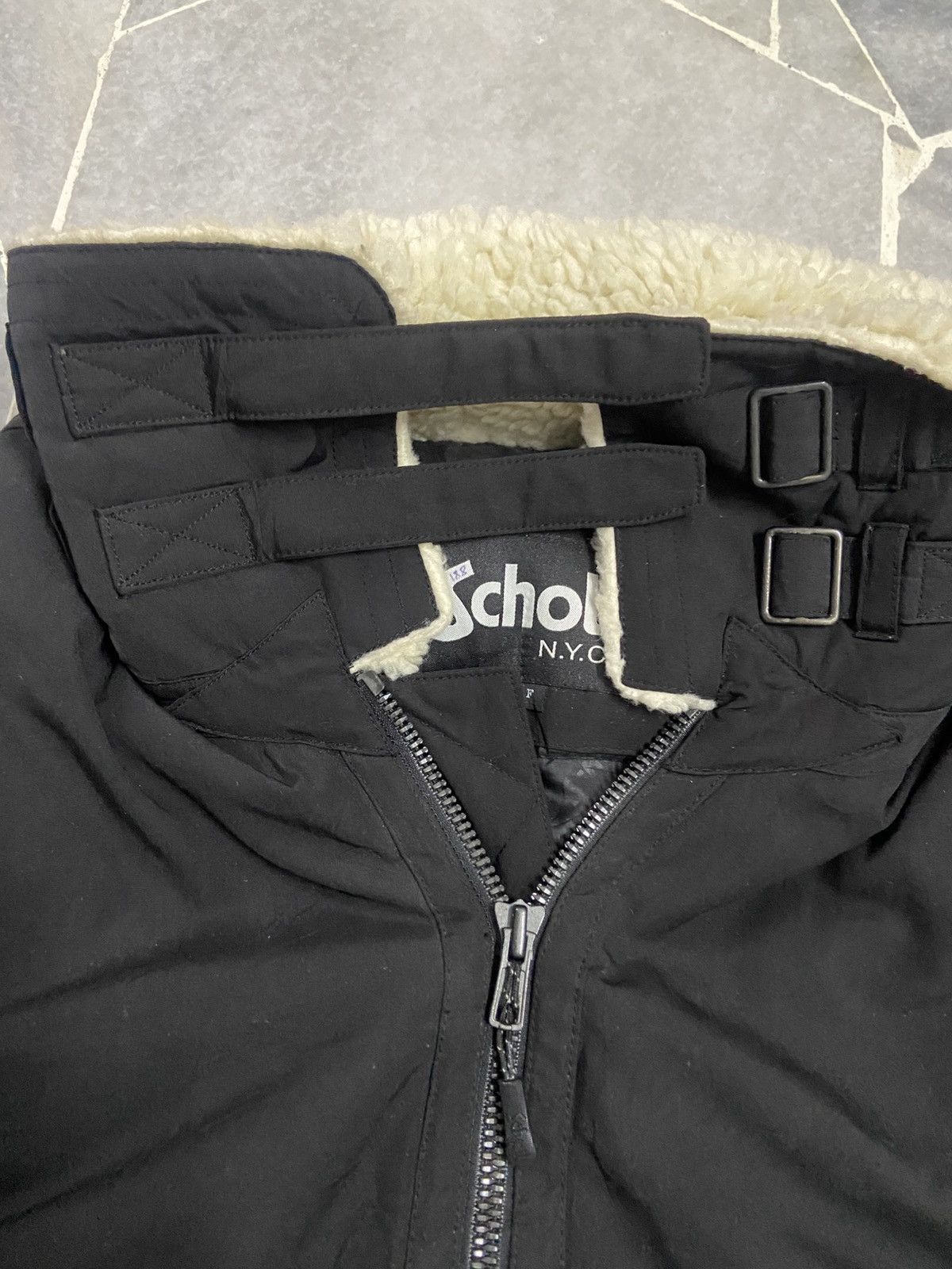 Schott SCHOTT Jacket B3 Military Style Sherpa Jacket Size US M / EU 48-50 / 2 - 8 Thumbnail