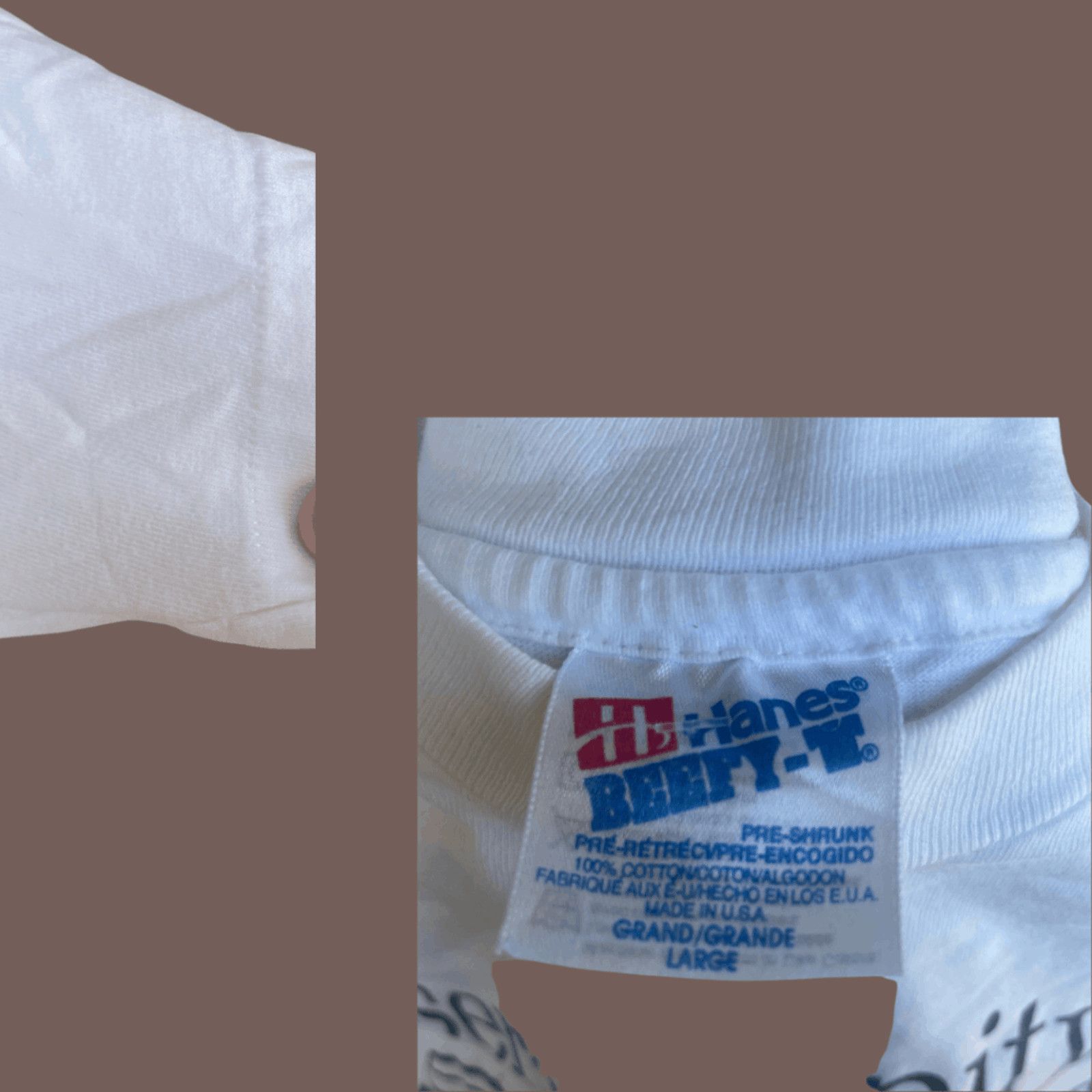 Hanes VTG Graphic Tee | Hanes Boston Serendipity | 90s Touristcore Size US L / EU 52-54 / 3 - 2 Thumbnail