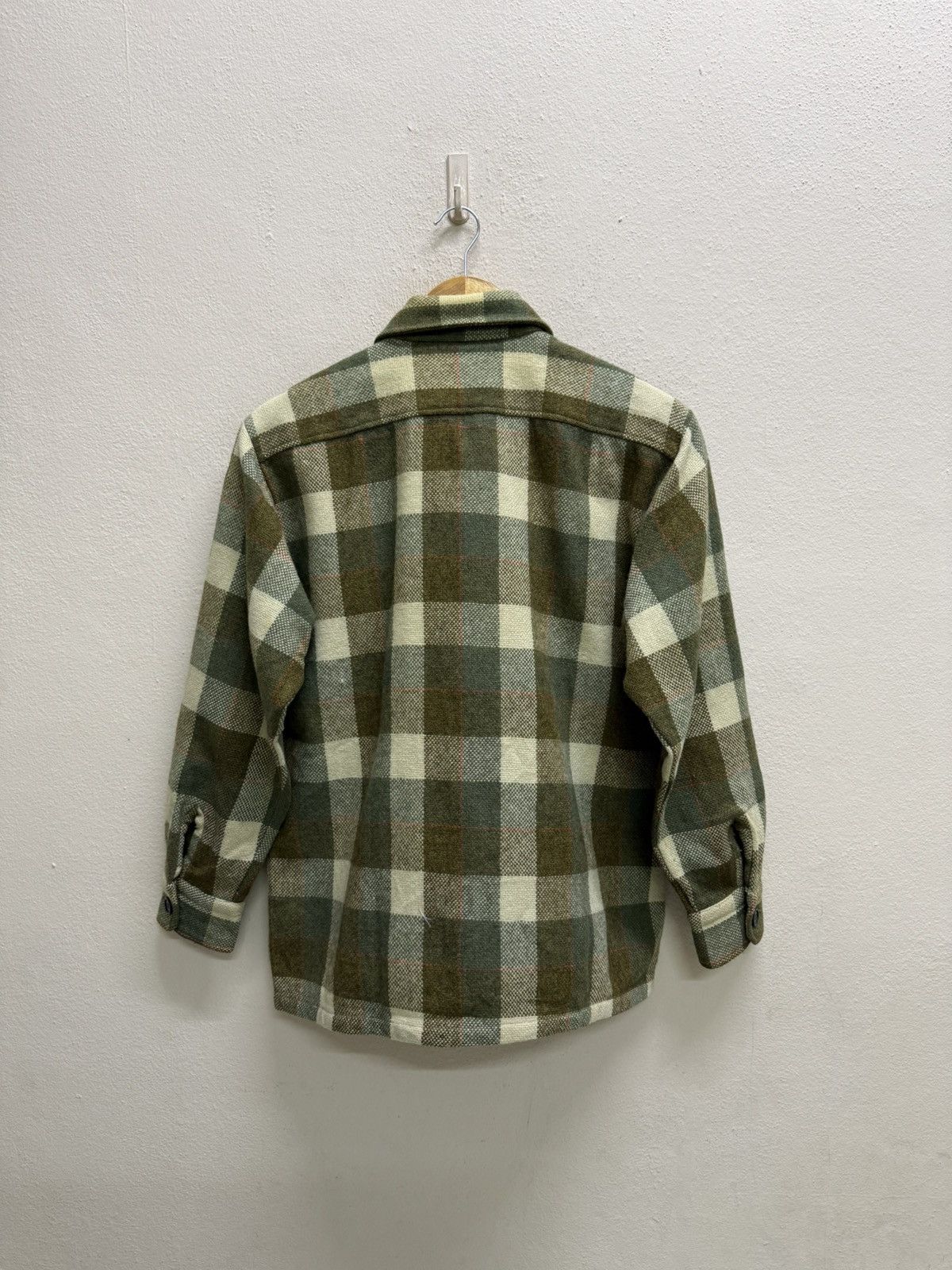 Vintage Vintage Leo polta Men's Sports Plaid Wool Button Up Shirt Size US M / EU 48-50 / 2 - 15 Thumbnail