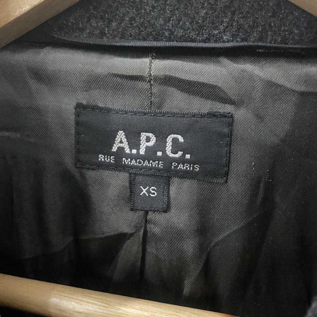 A.P.C. Vintage 90s Apc Trench Coat Size US S / EU 44-46 / 1 - 5 Thumbnail