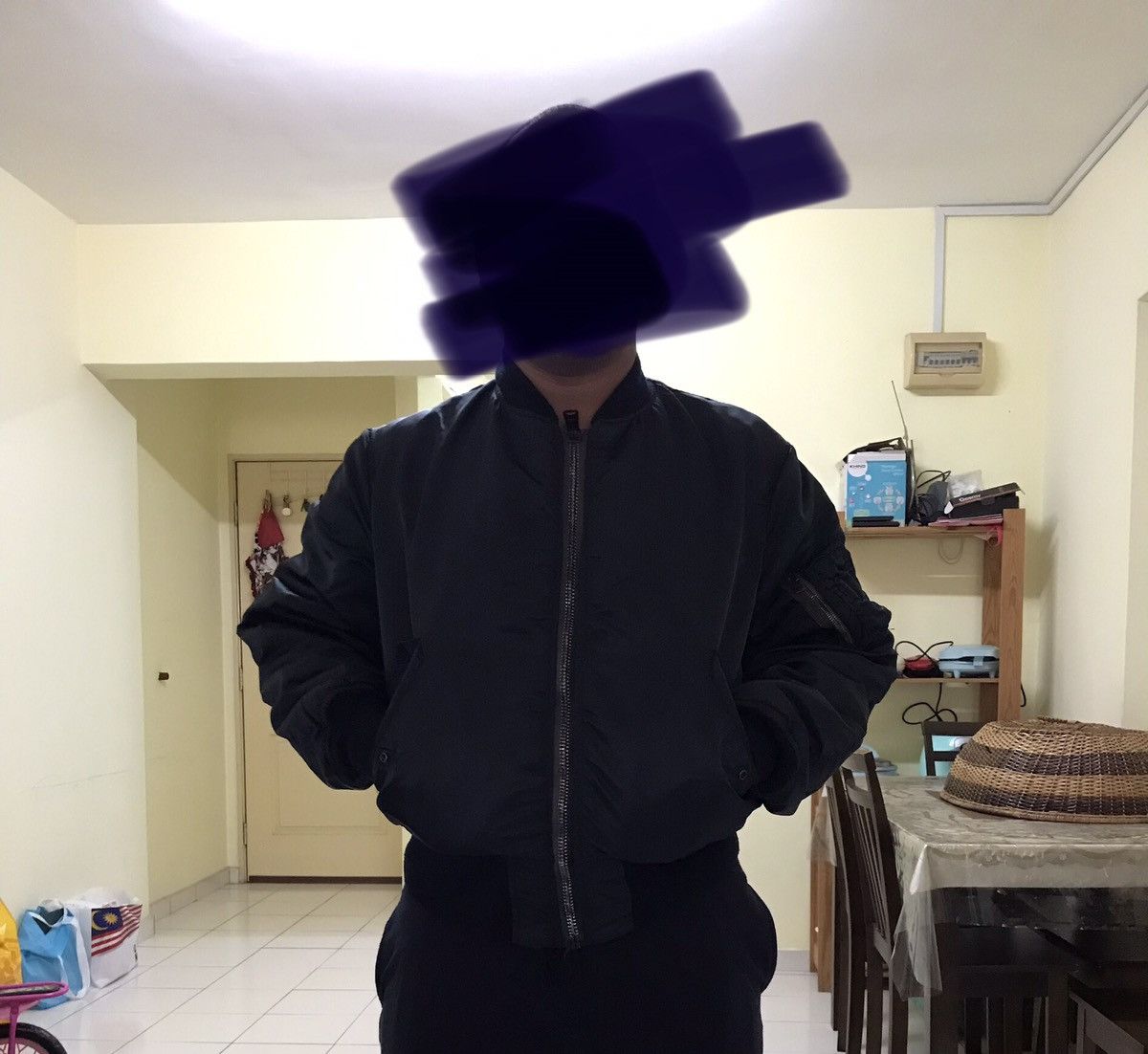 Other Vintage Military Ma1 Flyers Man USAF Bomber Jacket Size US L / EU 52-54 / 3 - 10 Thumbnail