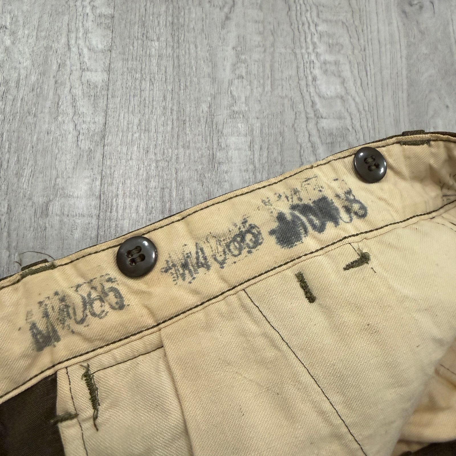 Vintage Vintage US Arm Korean War Wool Uniform Pants Men's 29x27 Size US 29 - 7 Thumbnail