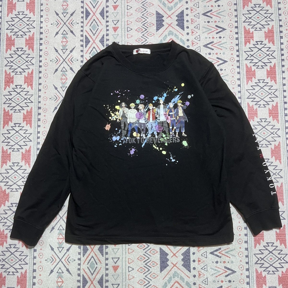 Cartoon Network × Japanese Brand Tokyo Revengers Line Up Long Sleeves Tee Size US S / EU 44-46 / 1 - 1 Thumbnail