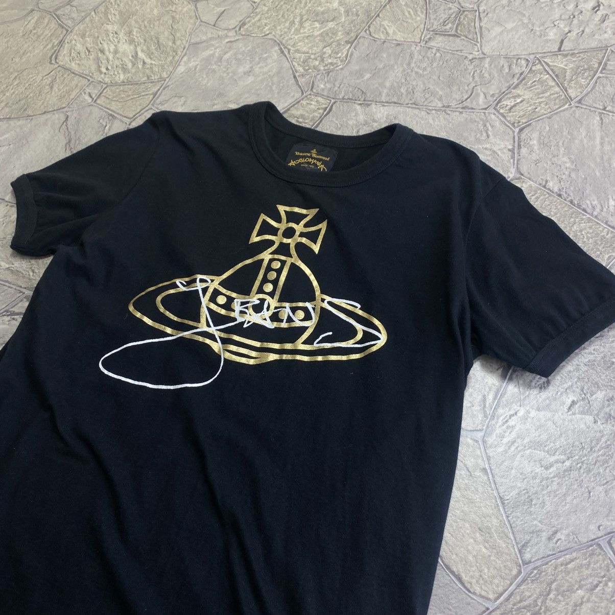 Vivienne Westwood Vivienne Westwood Big Logo T shirt Size US L / EU 52-54 / 3 - 2 Thumbnail