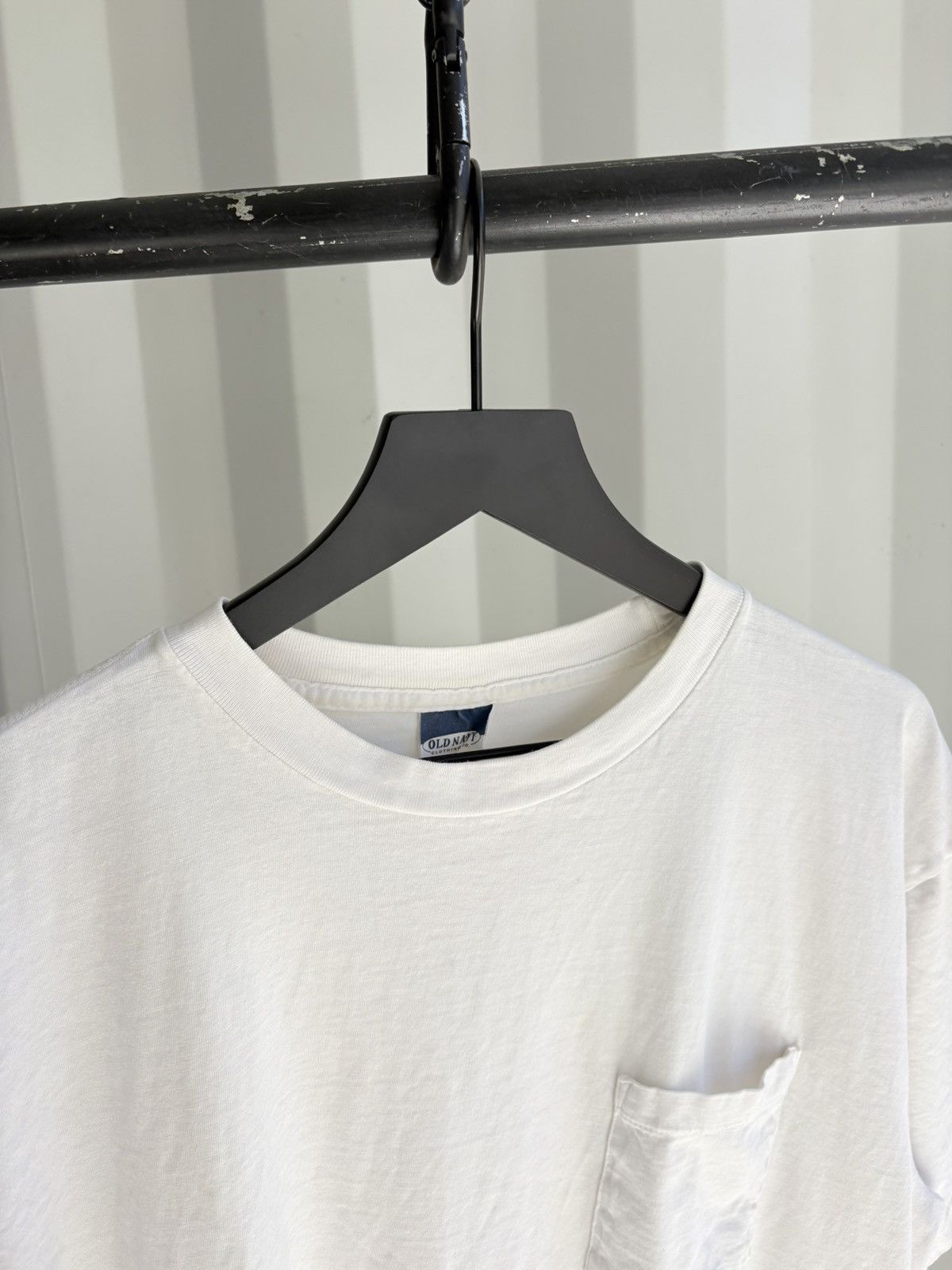 Vintage Vintage Blank Shirt Faded Tee Boxy Distressed Grunge Band Size US XL / EU 56 / 4 - 5 Thumbnail
