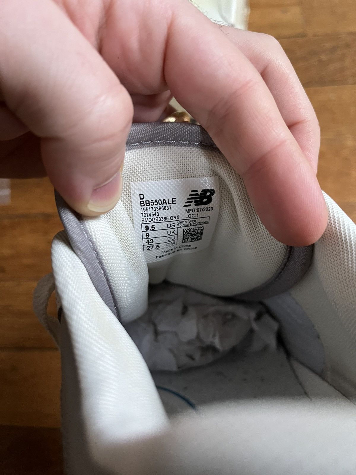 Aime Leon Dore × New Balance OG 2020 release ALD New balance 550 grey Size US 9.5 / EU 42-43 - 8 Thumbnail