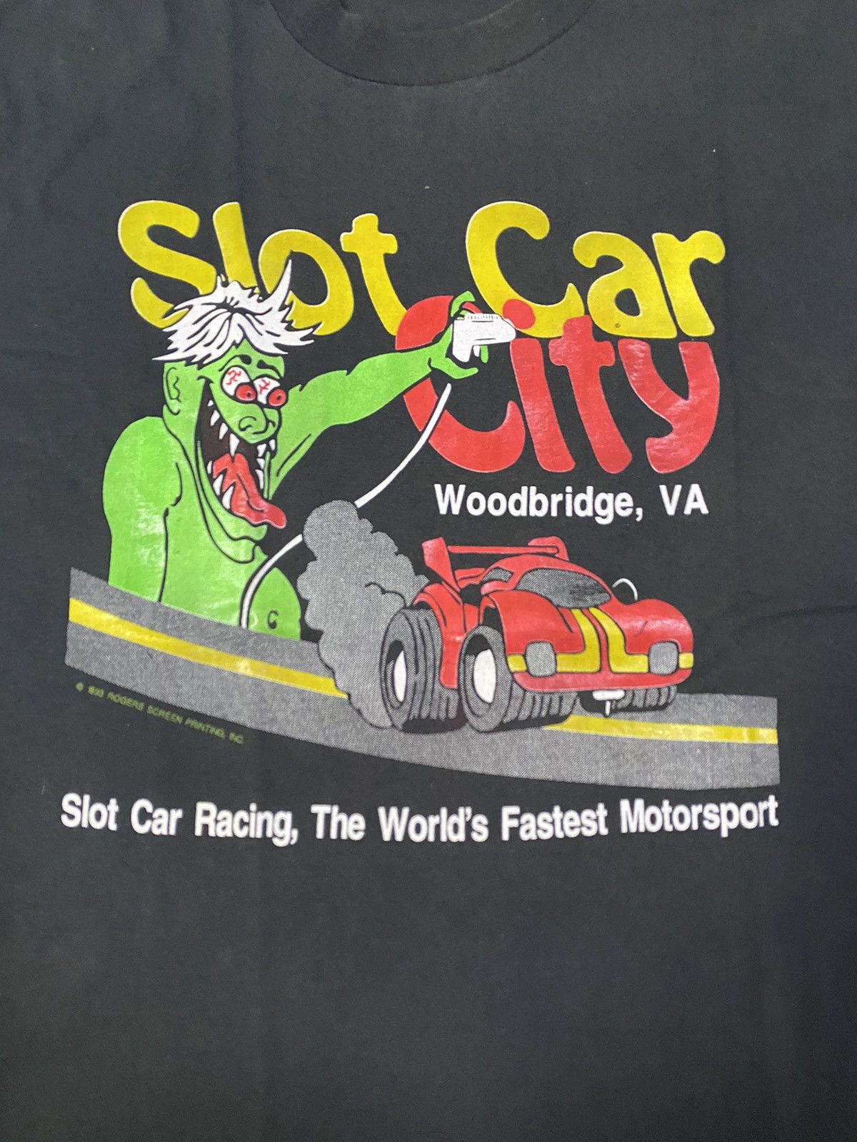 Vintage Vintage 90s Slot Car City Woodbrige VA Size US XL / EU 56 / 4 - 6 Thumbnail