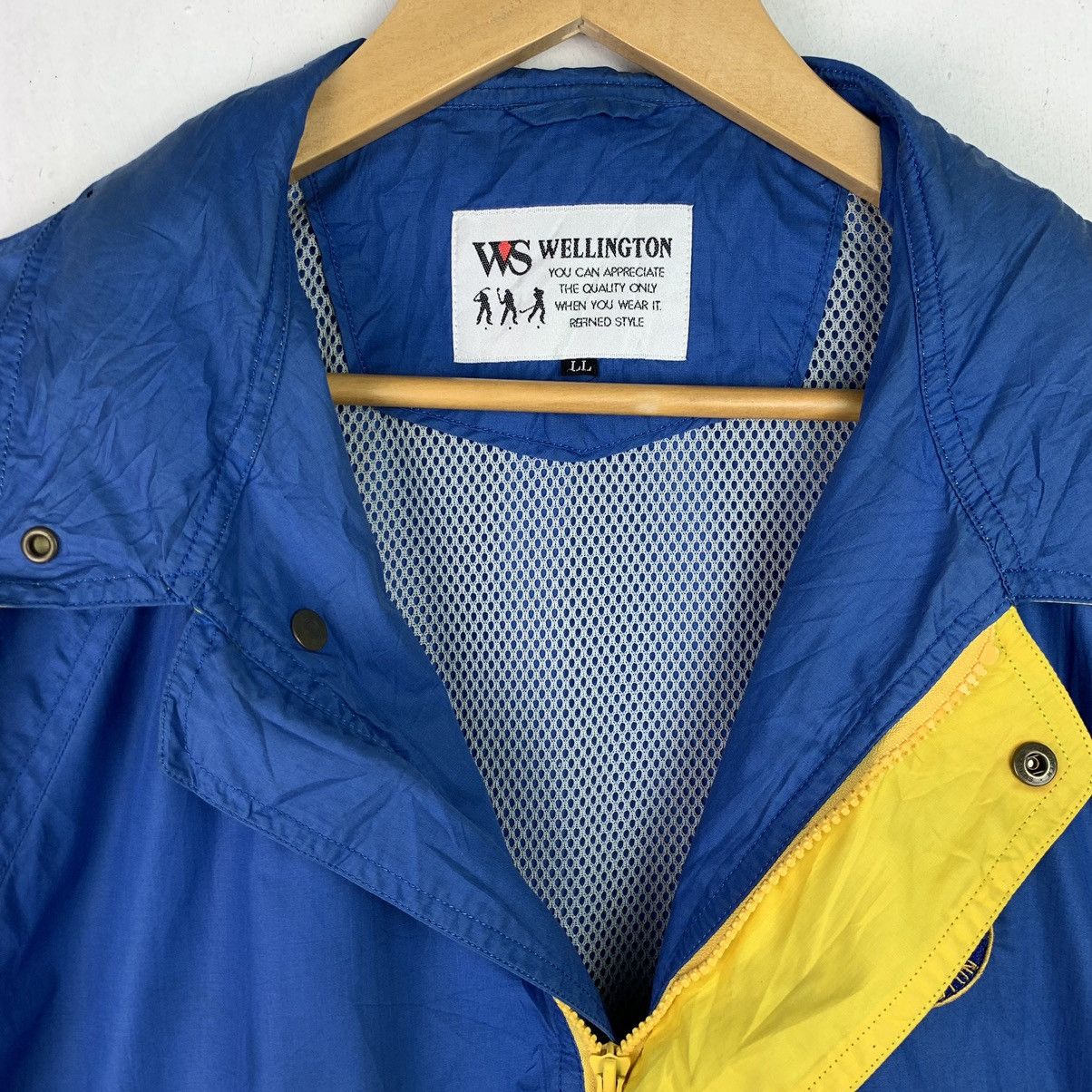 Japanese Brand × Vintage Vintage Wellington Full Zipper Jacket Size US XL / EU 56 / 4 - 12 Thumbnail