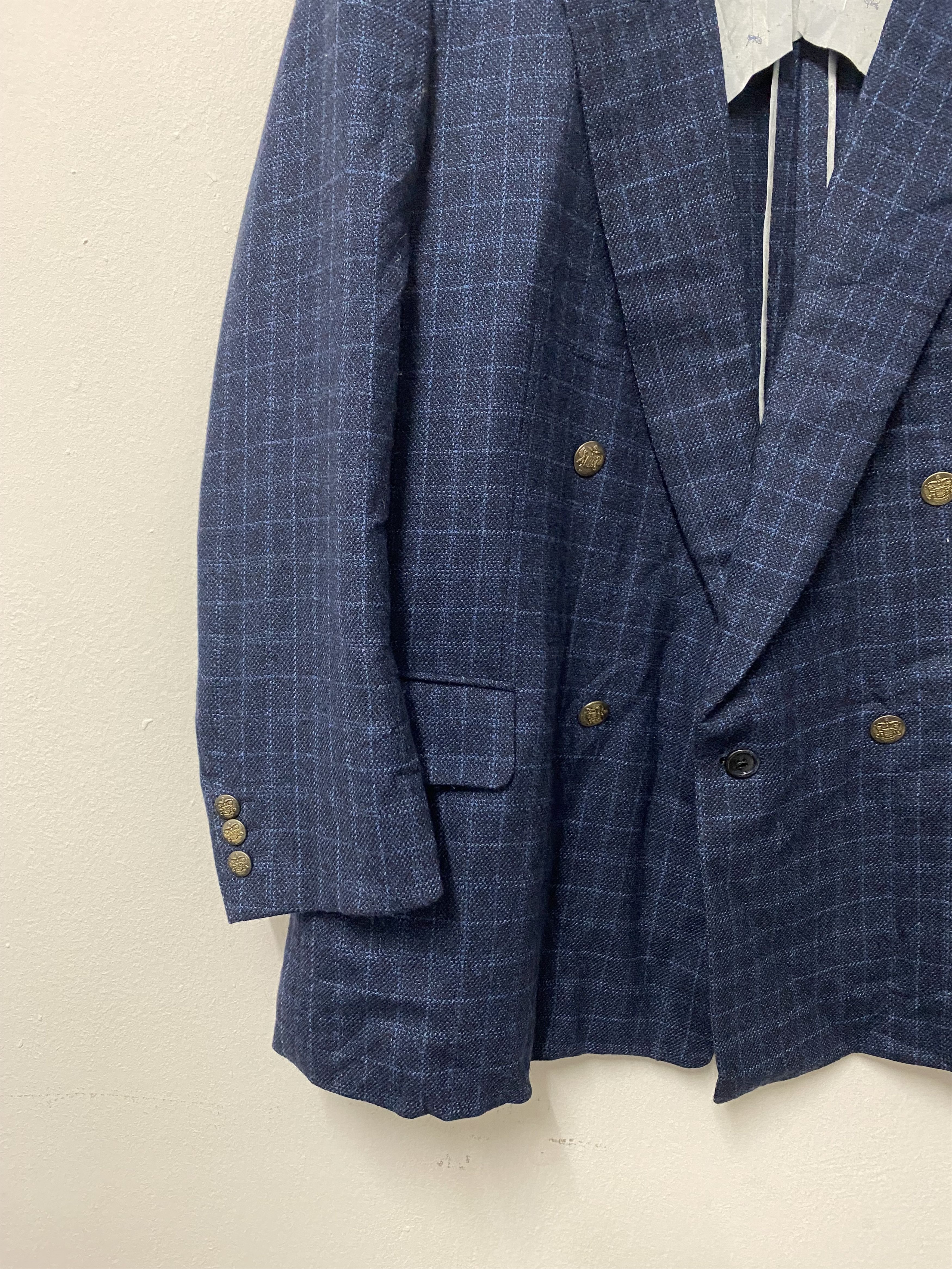 Japanese Brand Mitsukoshi Designer Japan Single Button Coat Blazer Size 54R - 5 Thumbnail