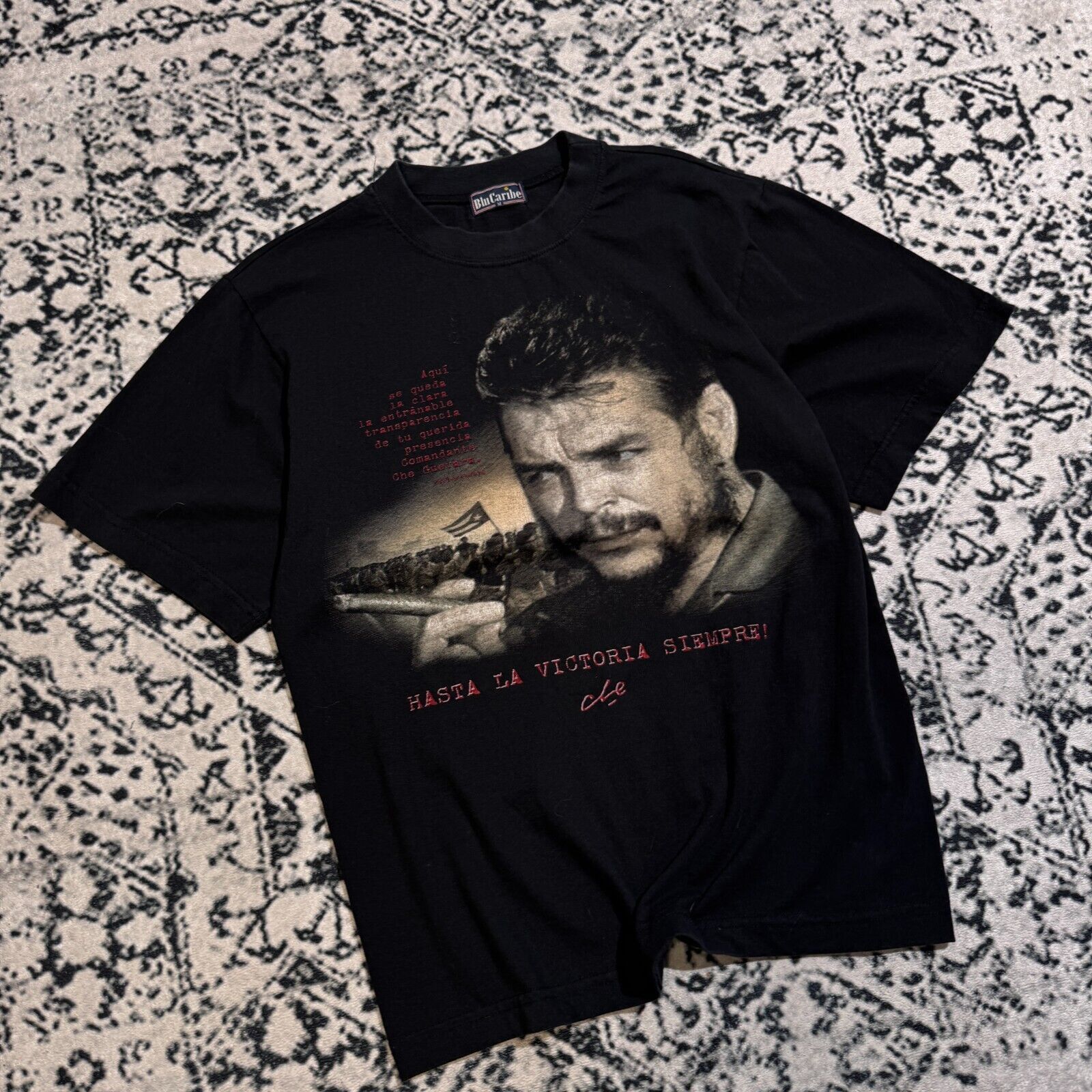 Vintage Vintage Unisex Black Cotton T-Shirt Size M Y2K Astala 90s Size US M / EU 48-50 / 2 - 3 Thumbnail