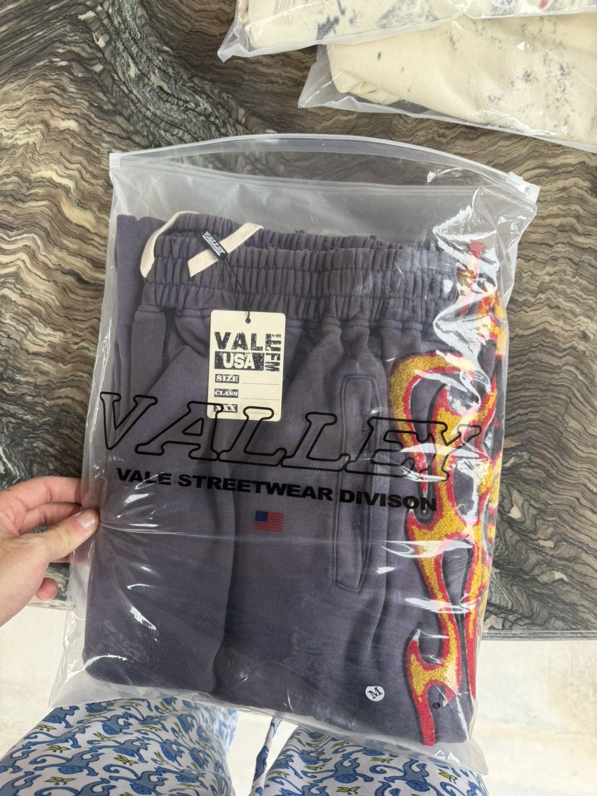 Vale Vale Forever La Flare Sweats – Purple Size Medium NWT Size US 32 / EU 48 - 8 Thumbnail
