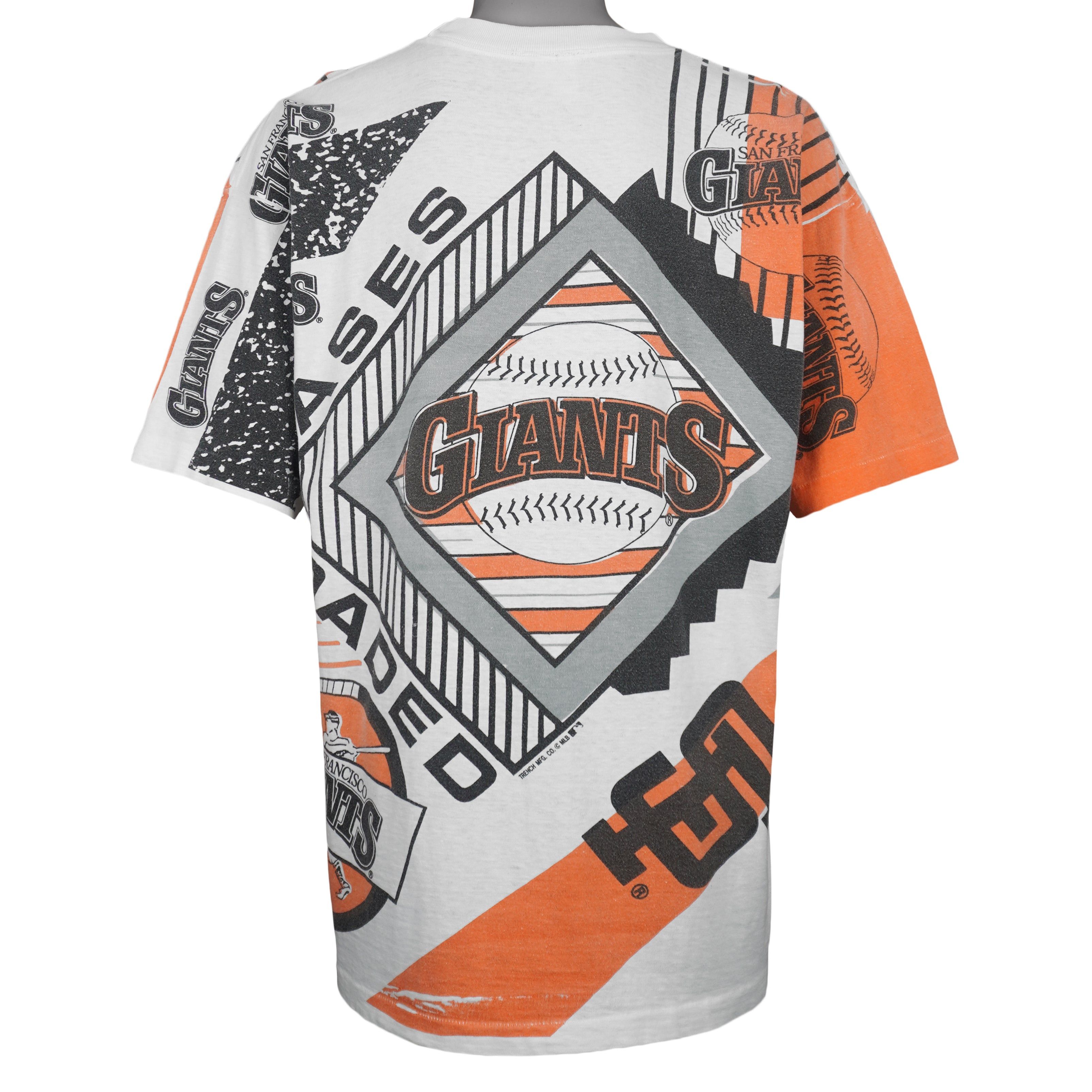 MLB San Francisco Giants All Over Print T-Shirt 1990s Size US L / EU 52-54 / 3 - 2 Thumbnail